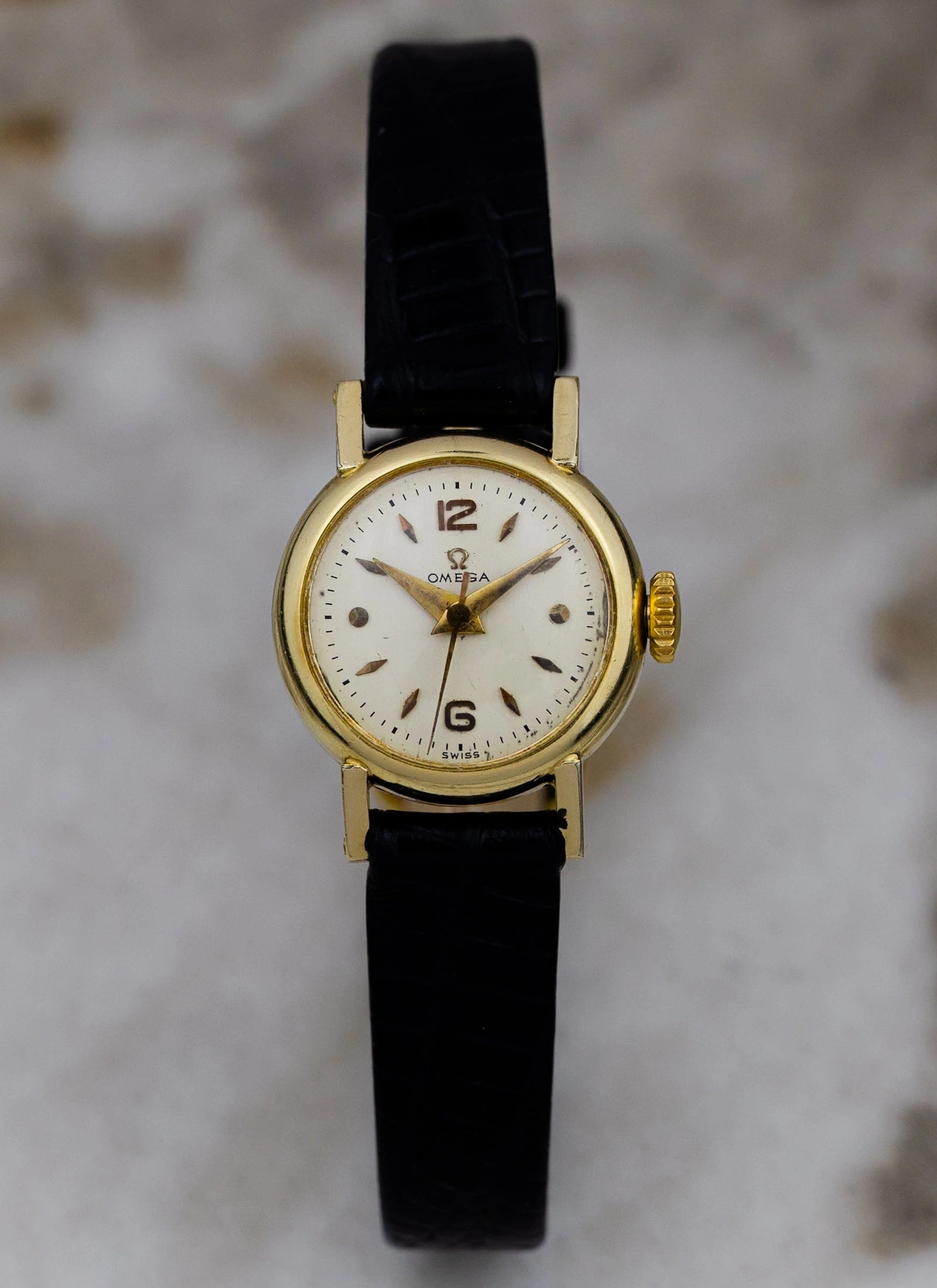 1952 Lady Omega 5227 cal. 252 14K Gold Filled Serviced