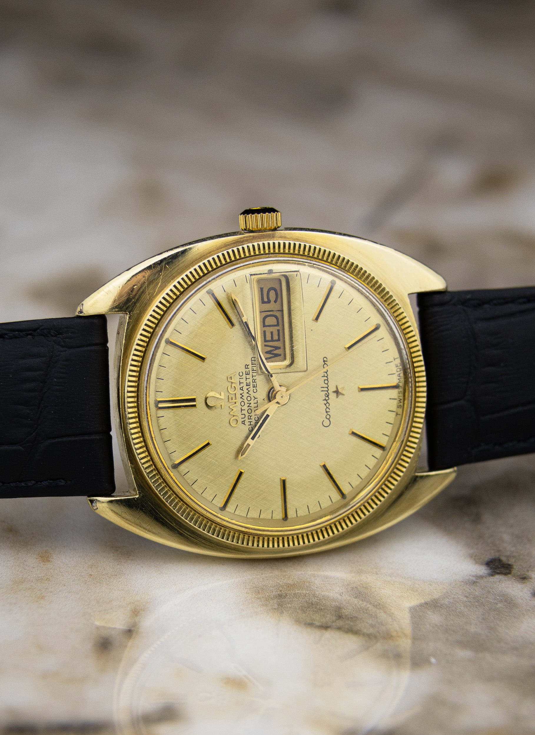 1960/70s Omega Constellation C-shape 168.0029 cal. 751