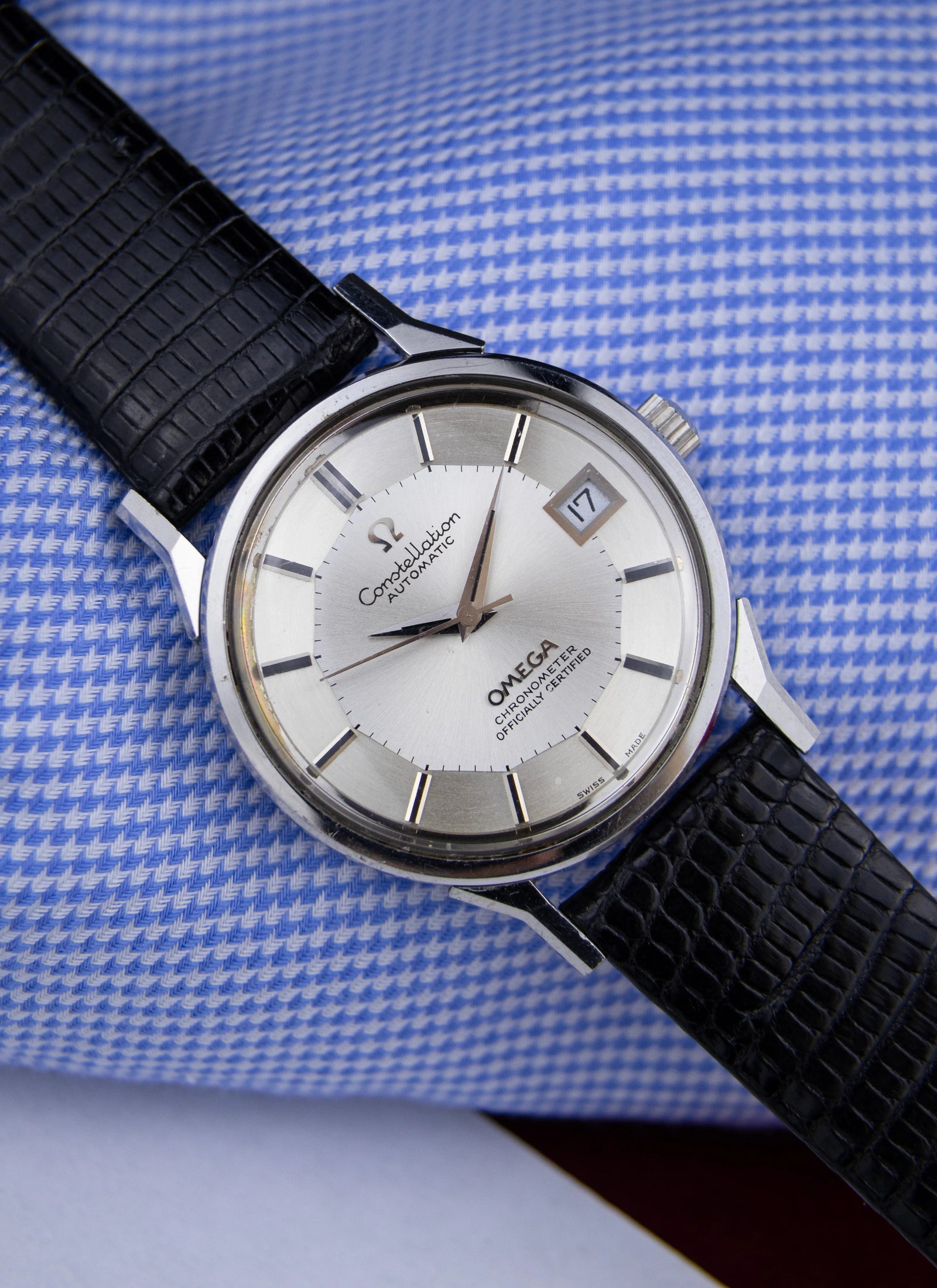 1973 Omega Constellation Pie Pan 168.0065 Japan Only