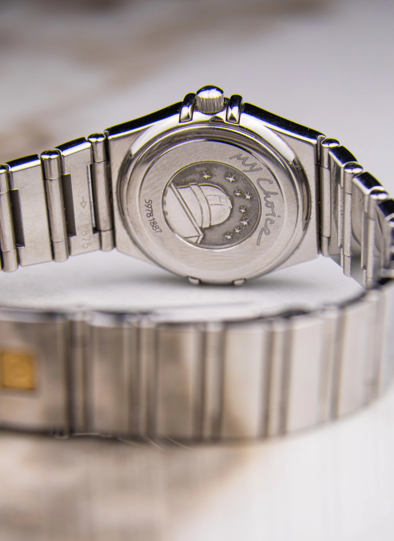 1998 Omega Constellation Diamond MOP Dial 895.1248