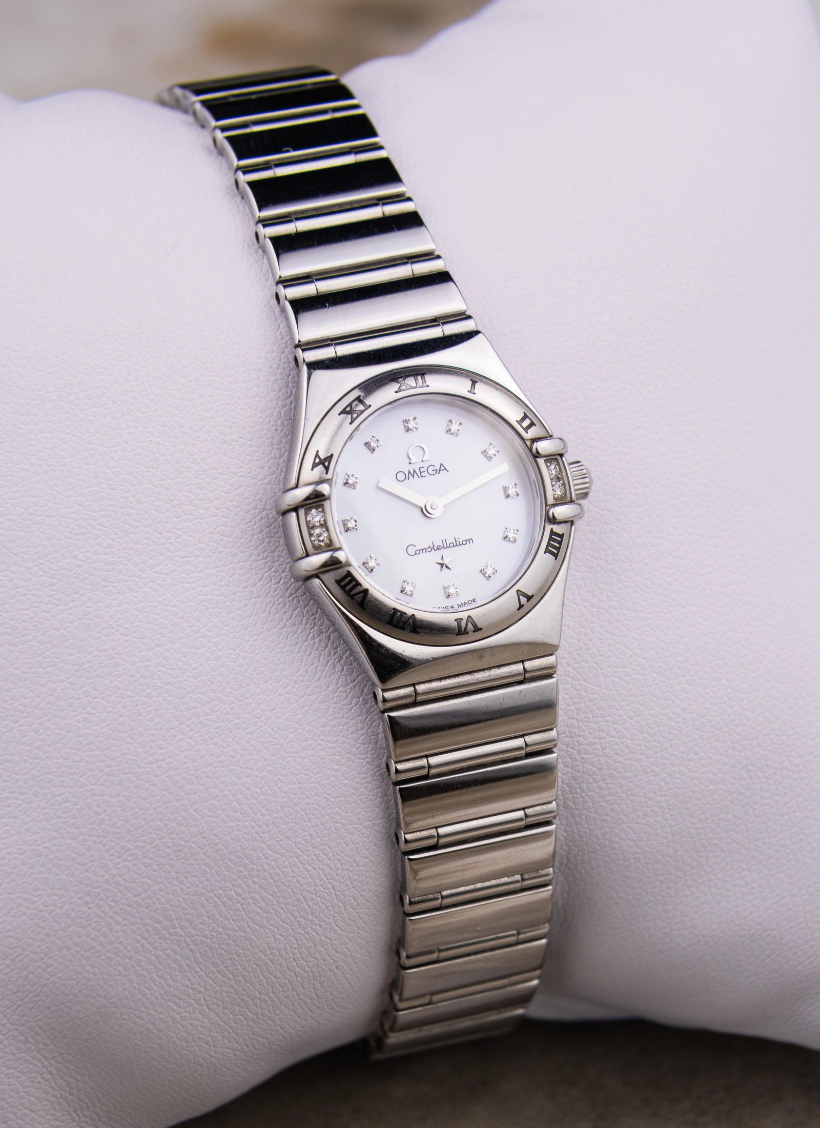 1998 Omega Constellation Diamond MOP Dial 895.1248