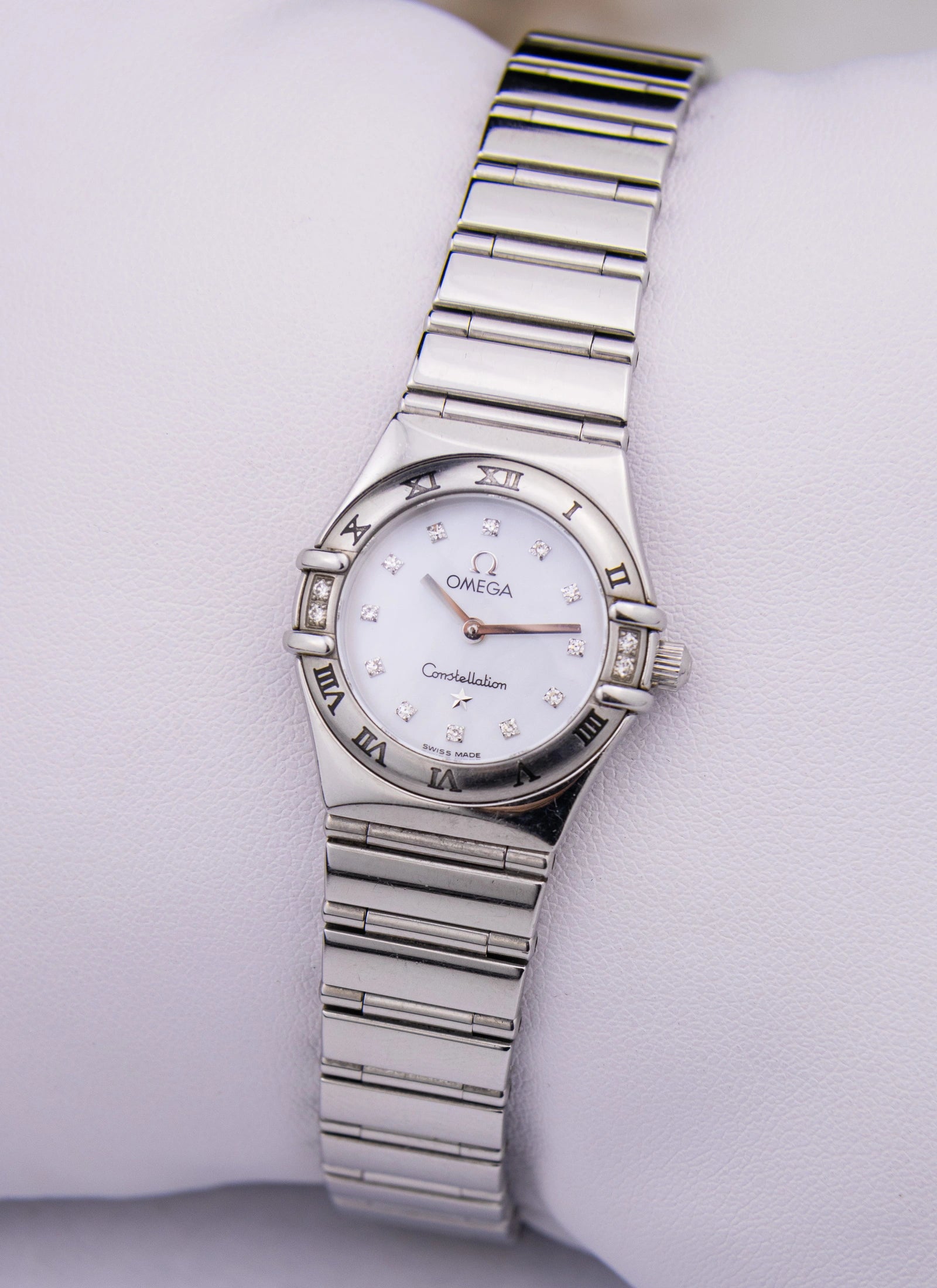 1998 Omega Constellation Diamond MOP Dial 895.1248