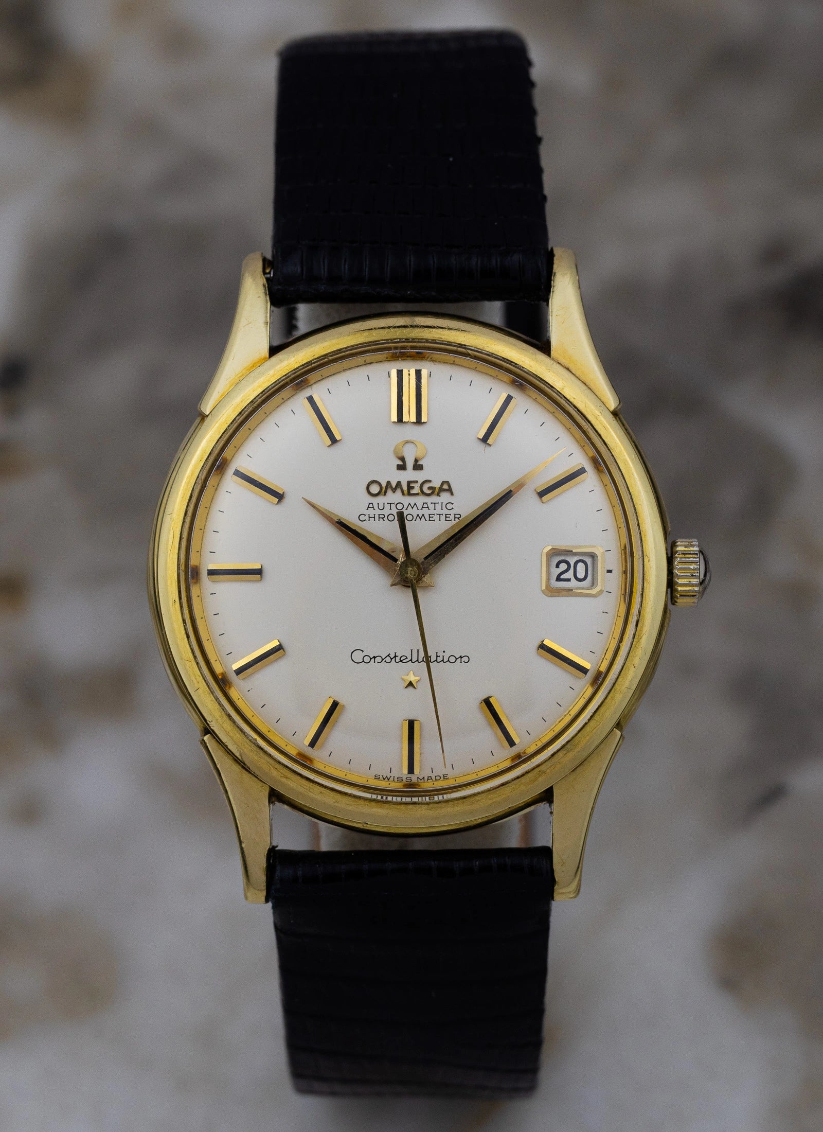 1959 14K Omega Constellation Date 14393 cal. 561 Serviced