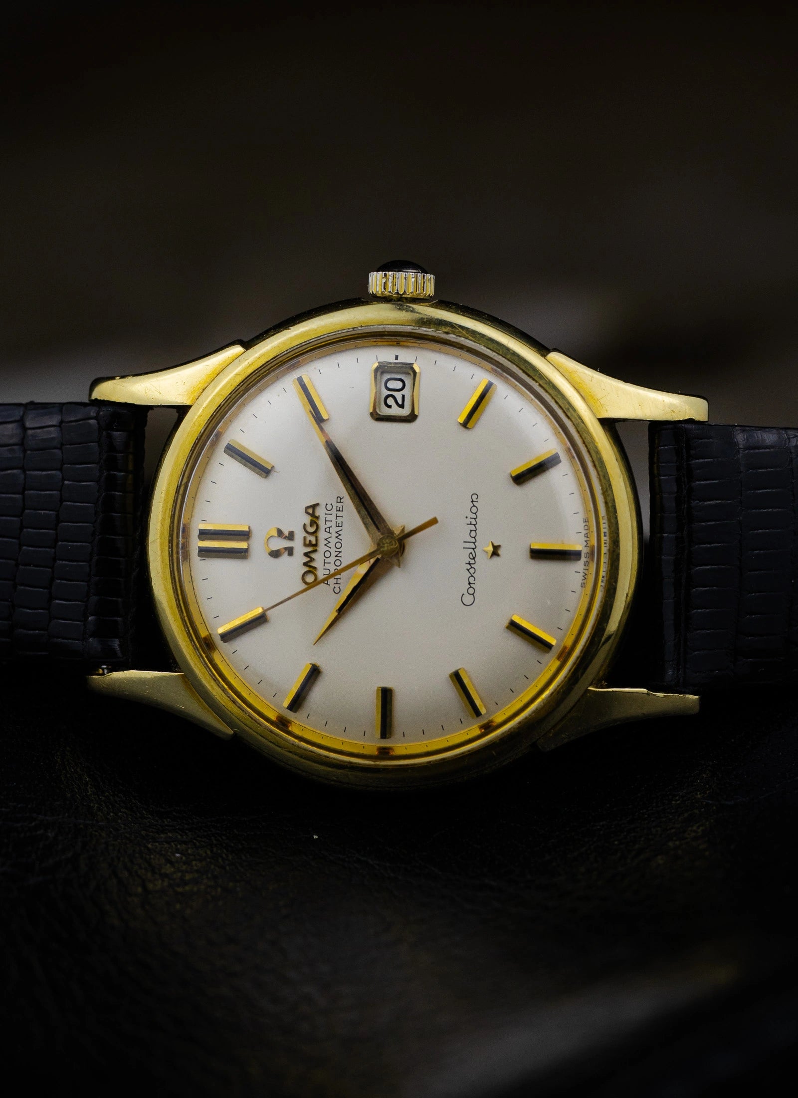 1959 14K Omega Constellation Date 14393 cal. 561 Serviced