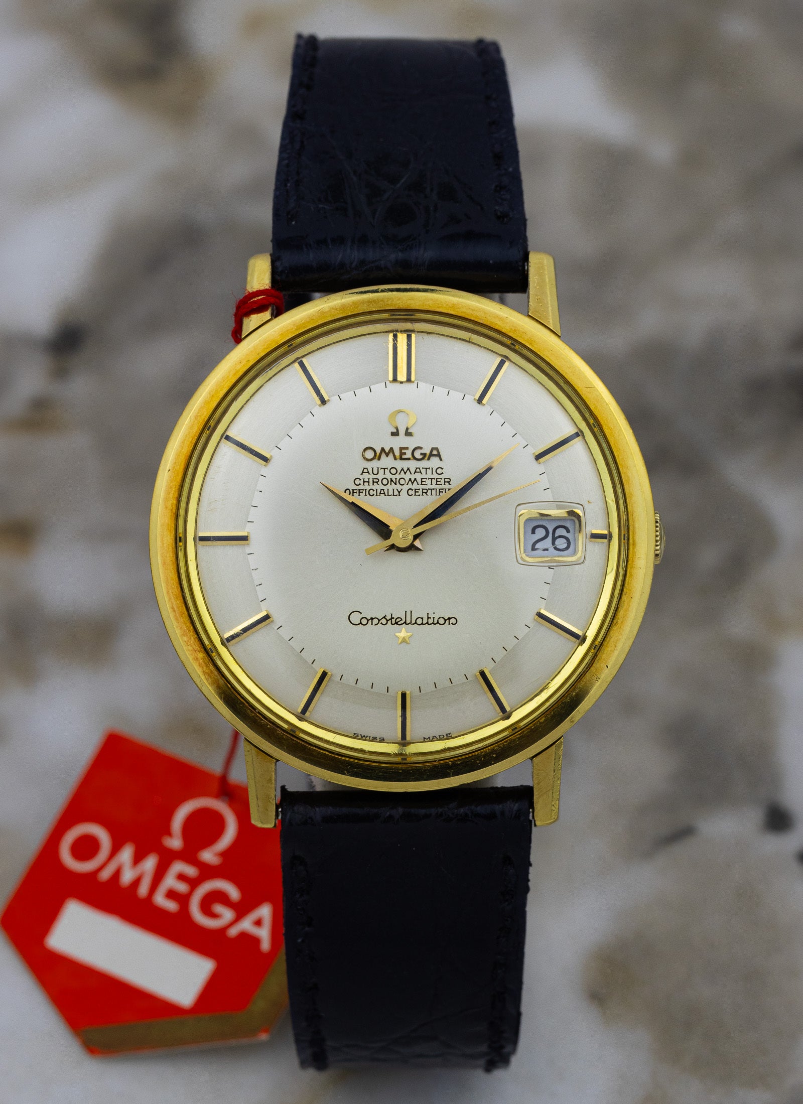 1966 18K Omega Constellation Pie Pan 168.004 cal. 561 Full Set