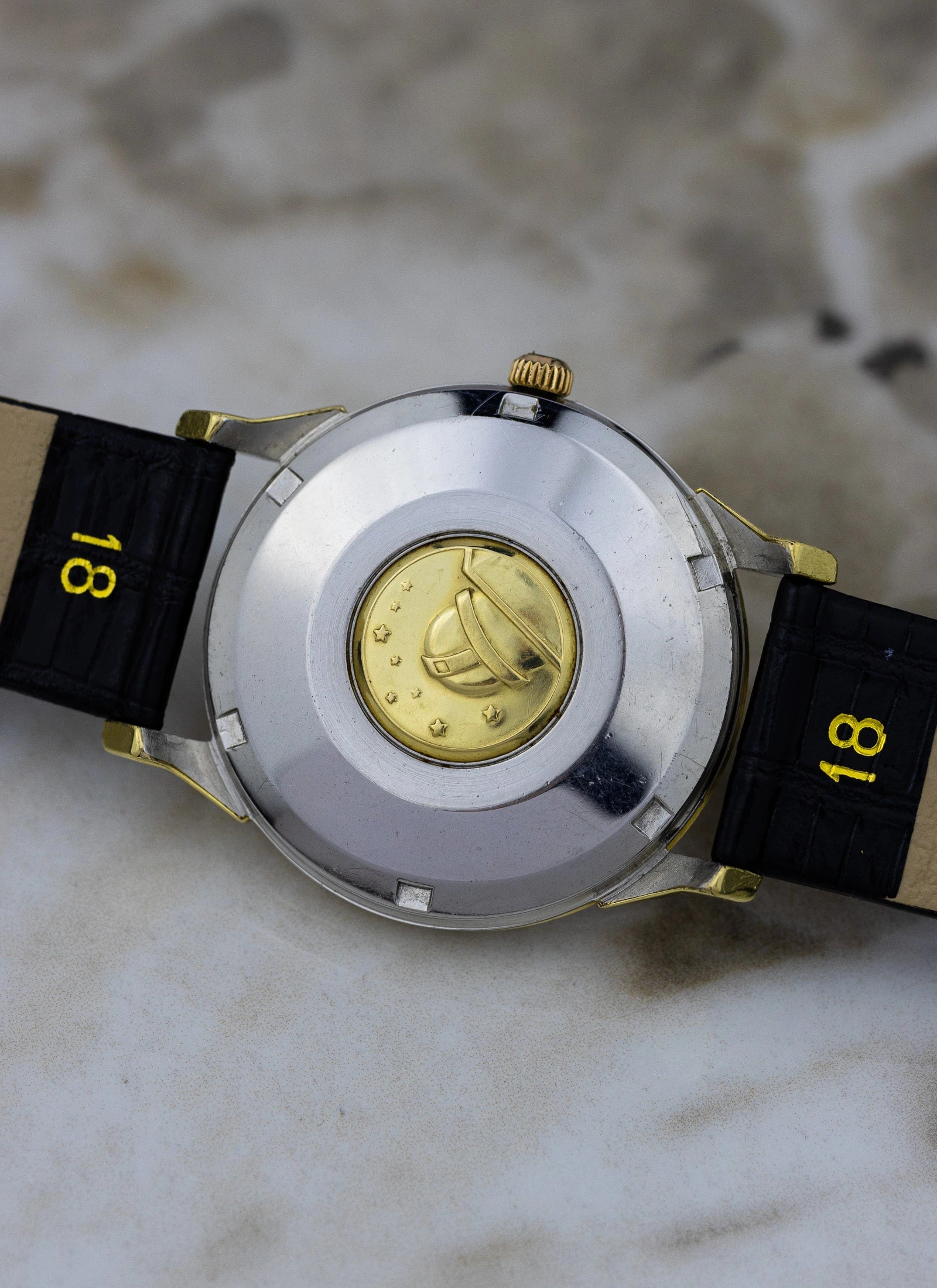 1963 Omega Constellation Dog Legs Gold Cap 168.005 cal. 561