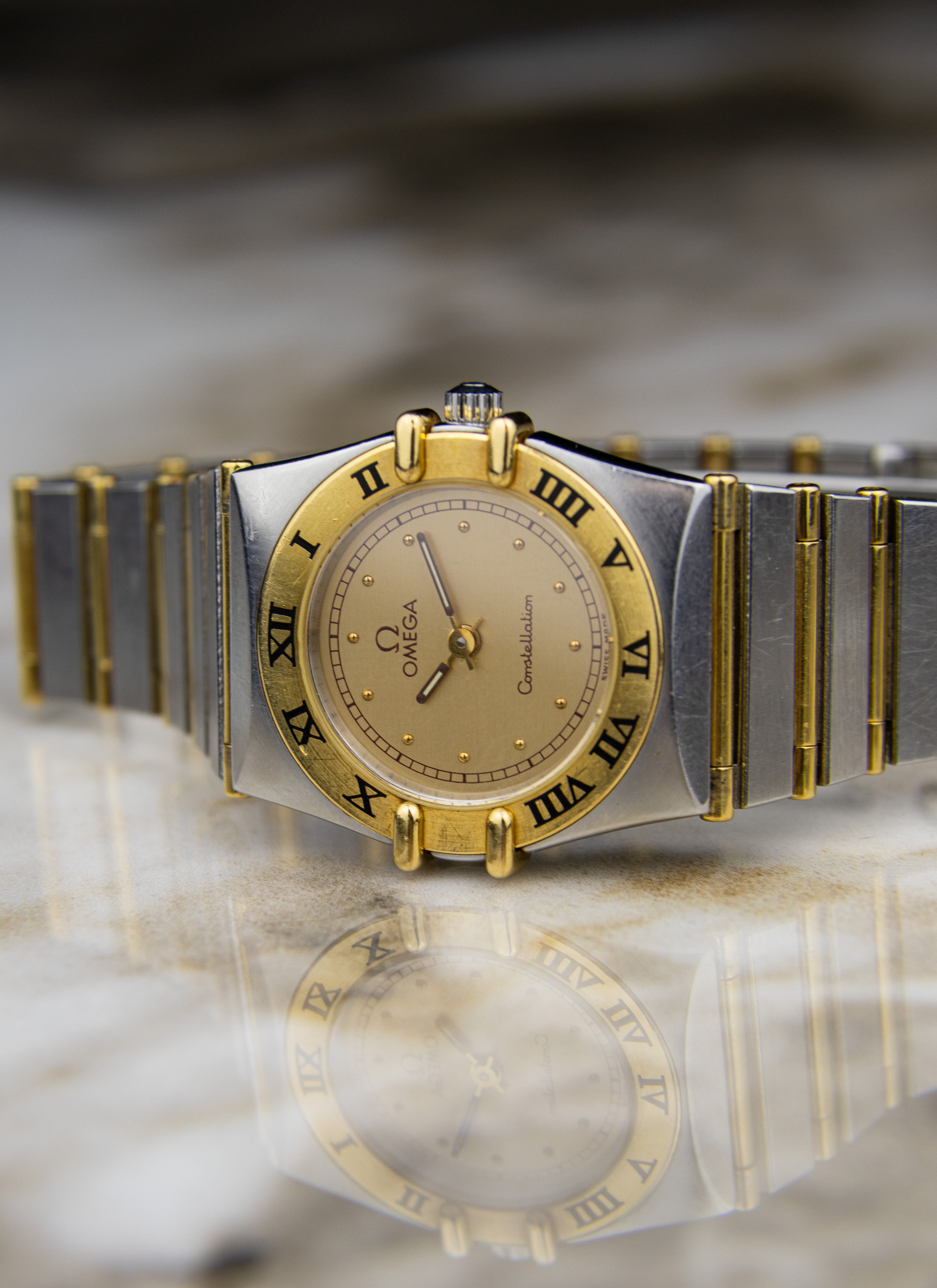 1986 Lady Omega Constellation Manhattan 795.1080 cal. 1455