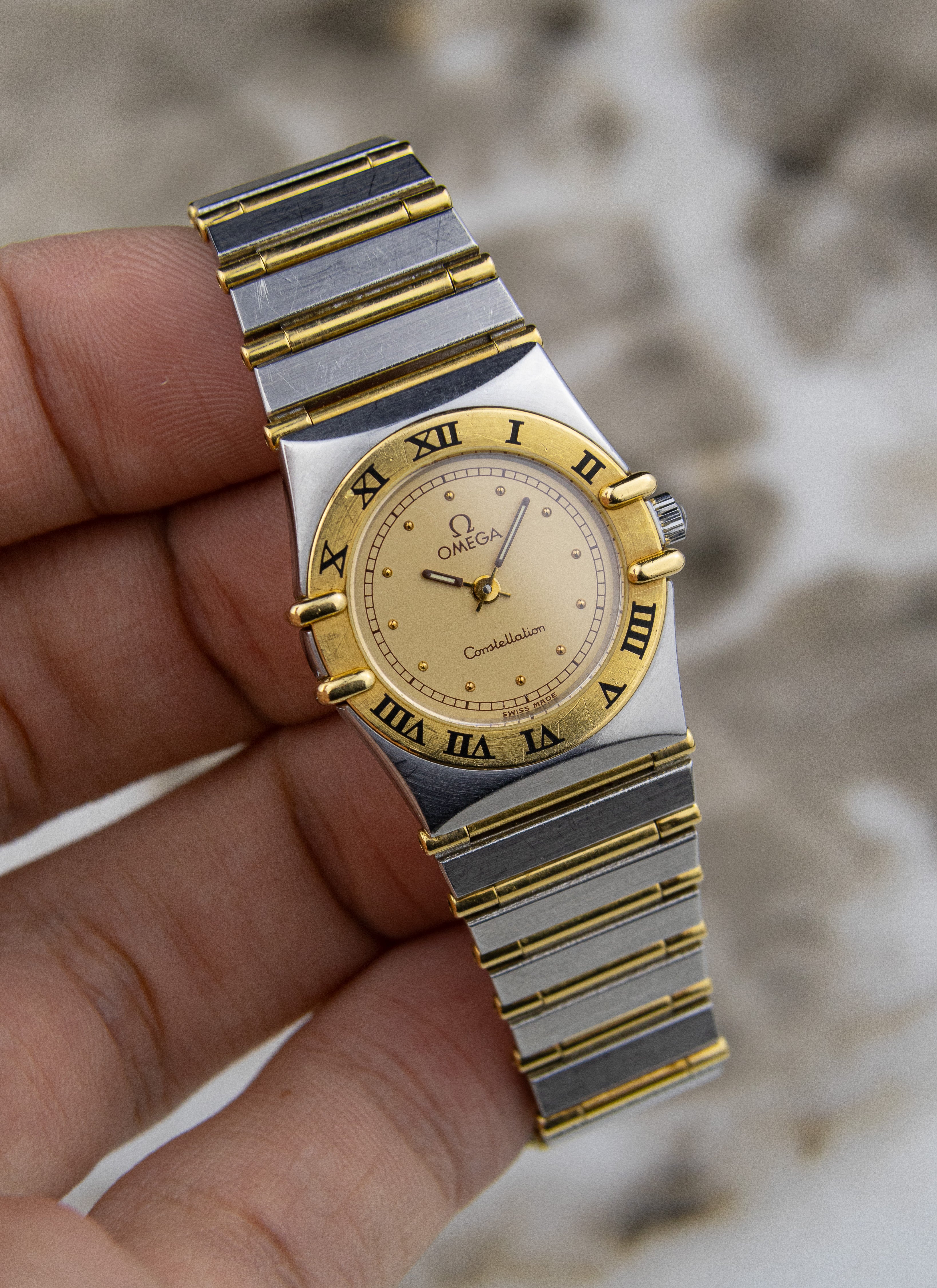 1986 Lady Omega Constellation Manhattan 795.1080 cal. 1455