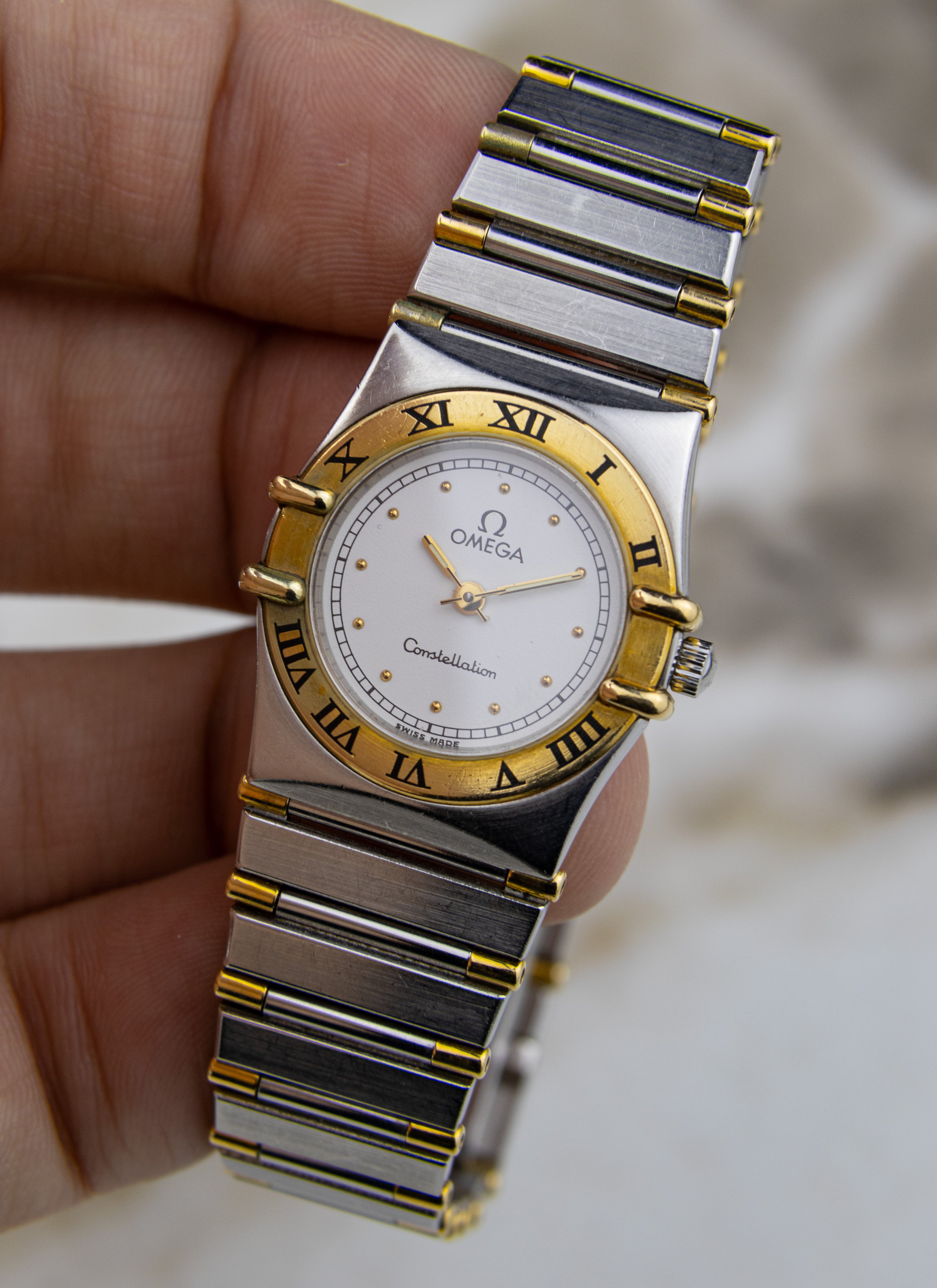 1986 Lady Omega Constellation Manhattan 795.1080 cal. 1455
