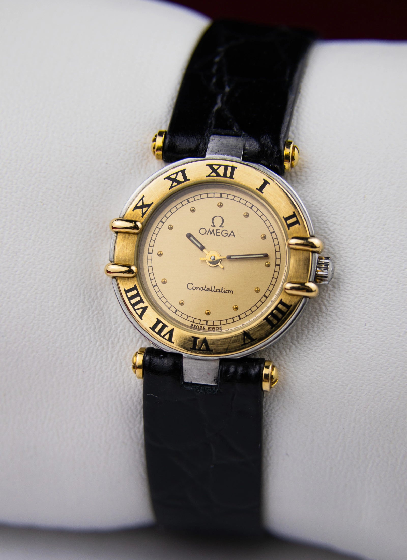 1980s Omega Constellation Manhattan Lady 595.1080 cal. 1455