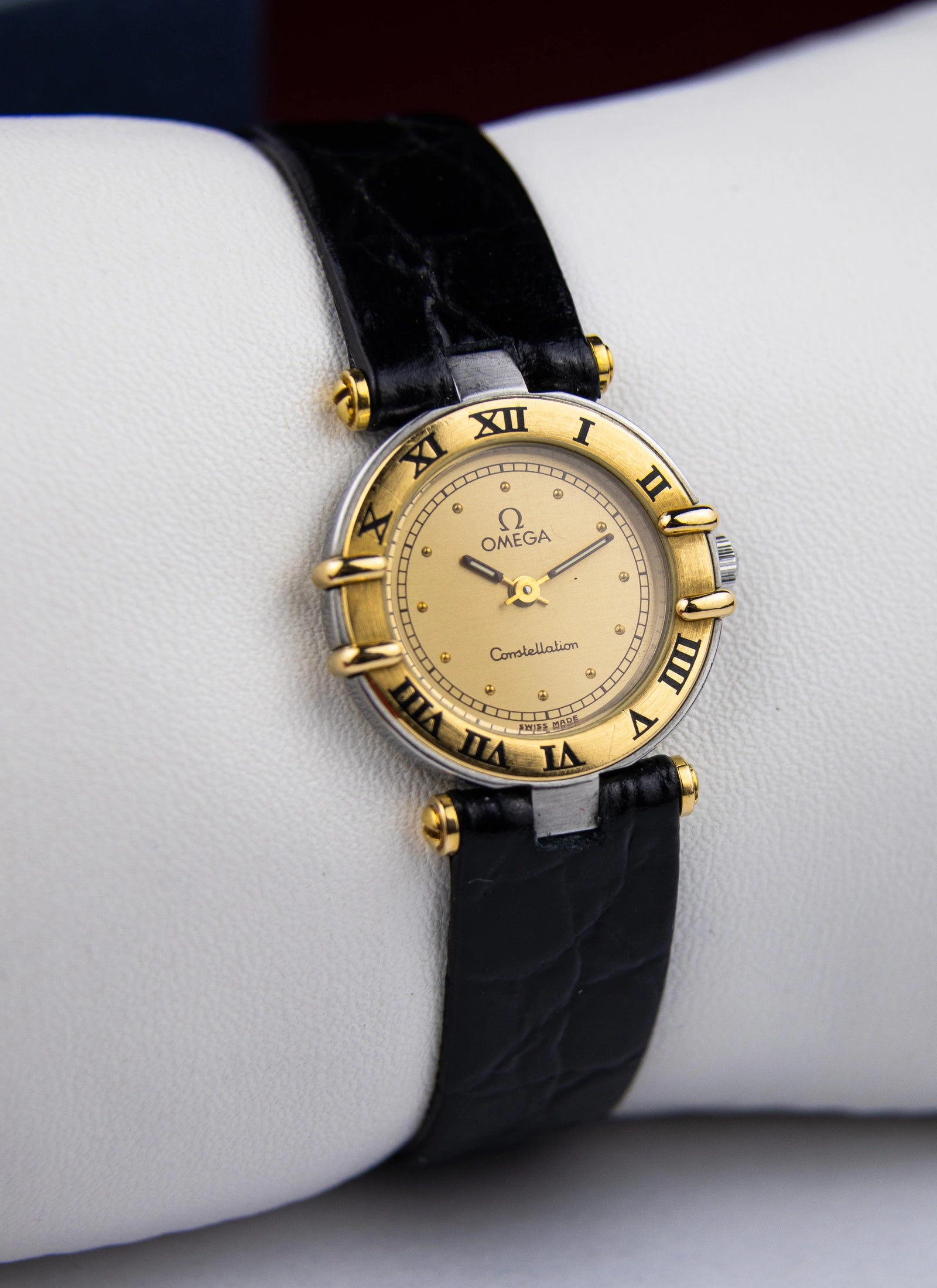 1980s Omega Constellation Manhattan Lady 595.1080 cal. 1455