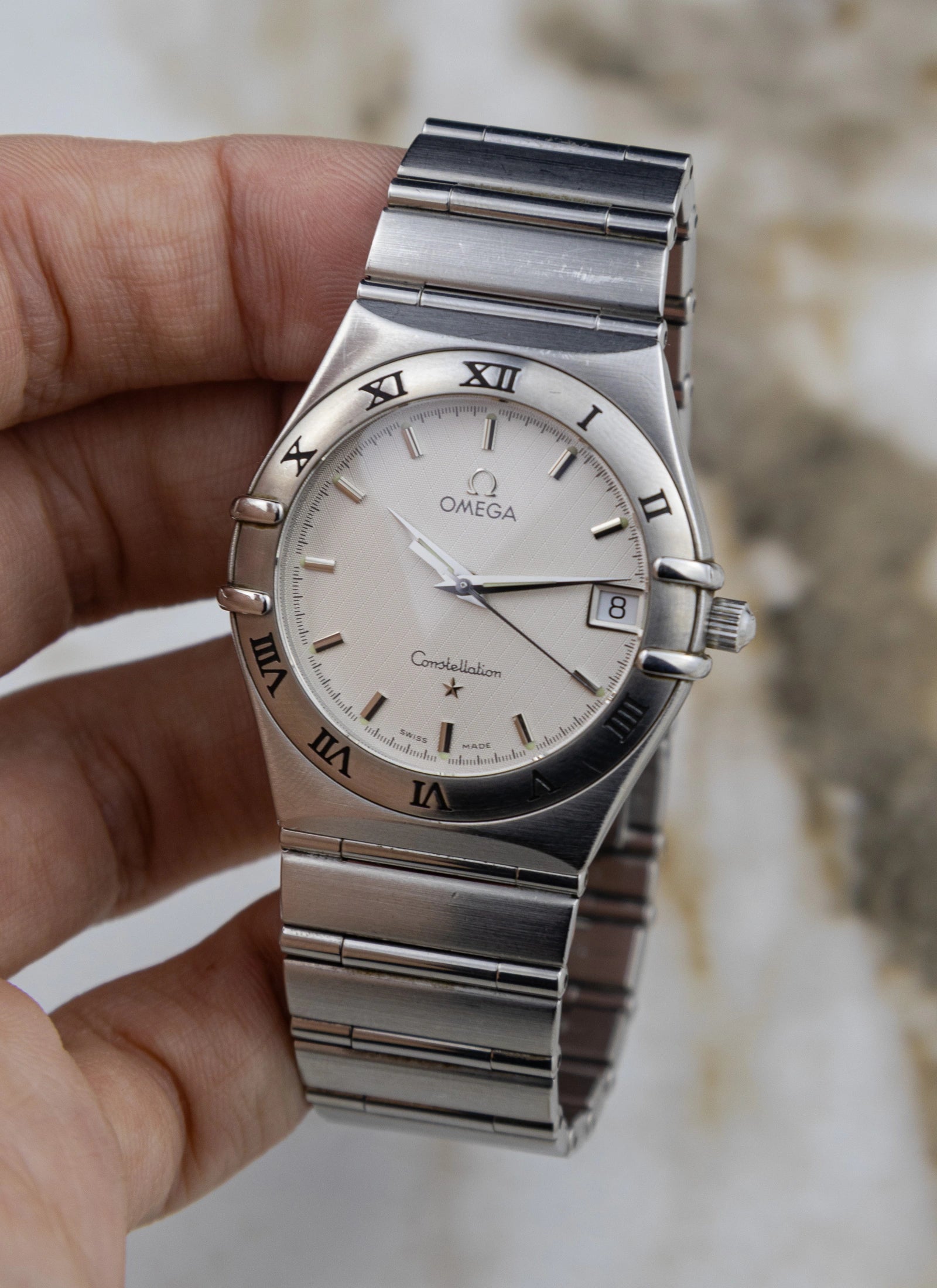 1998 Omega Constellation Manhattan 1512.03 Papers