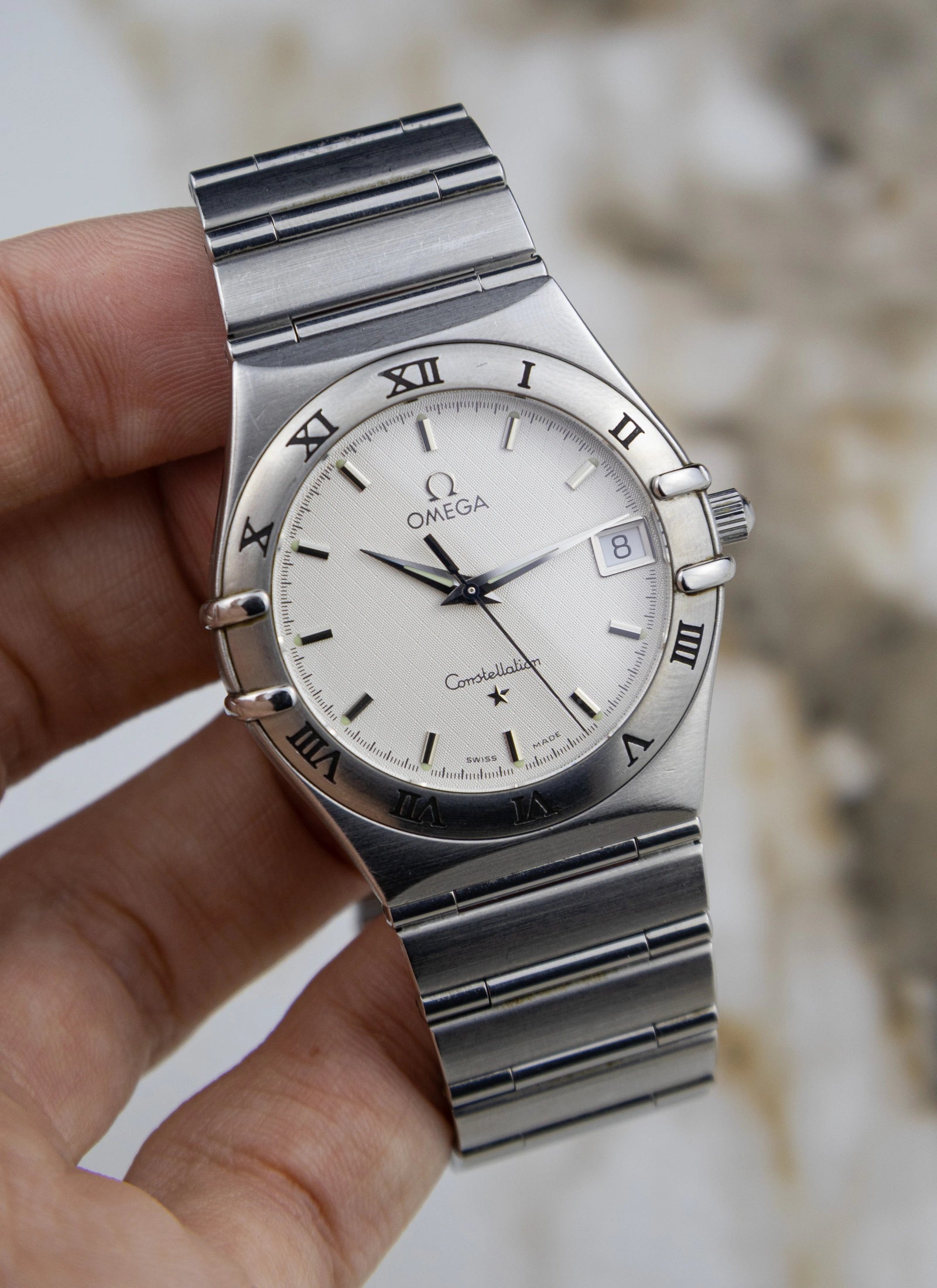 1998 Omega Constellation Manhattan 1512.03 Papers