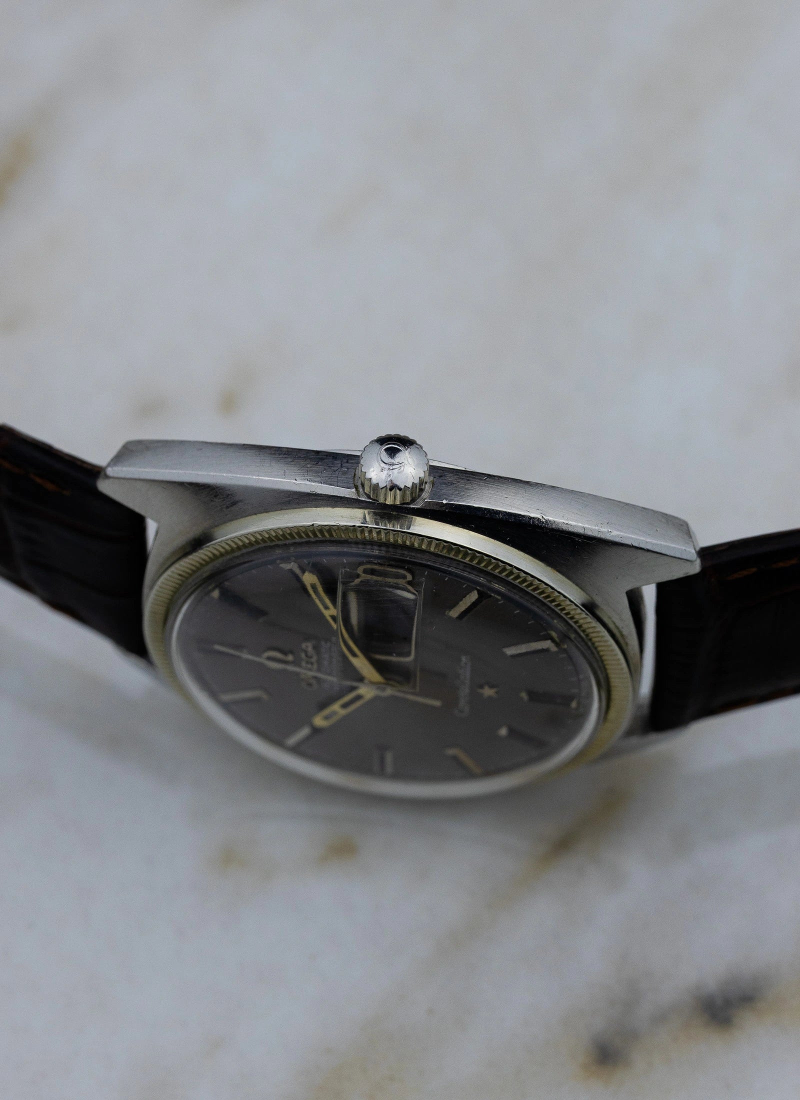 1969 Omega Constellation C-shape Grey Dial 168.029 cal. 751