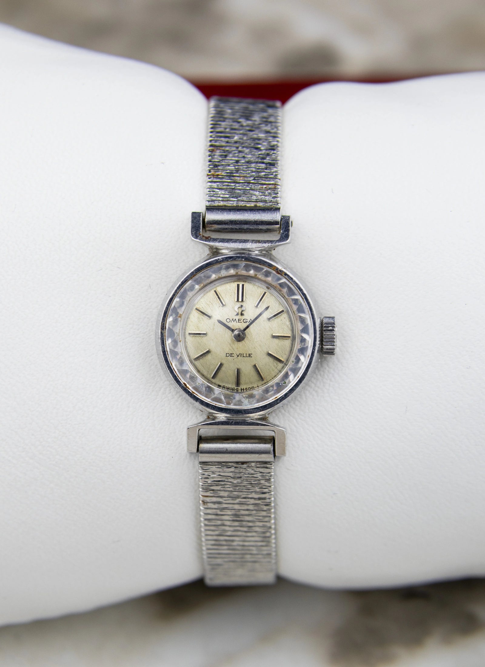 1969 Ladies Omega De Ville Cocktail Watch Grey Dial 511.254 cal. 485