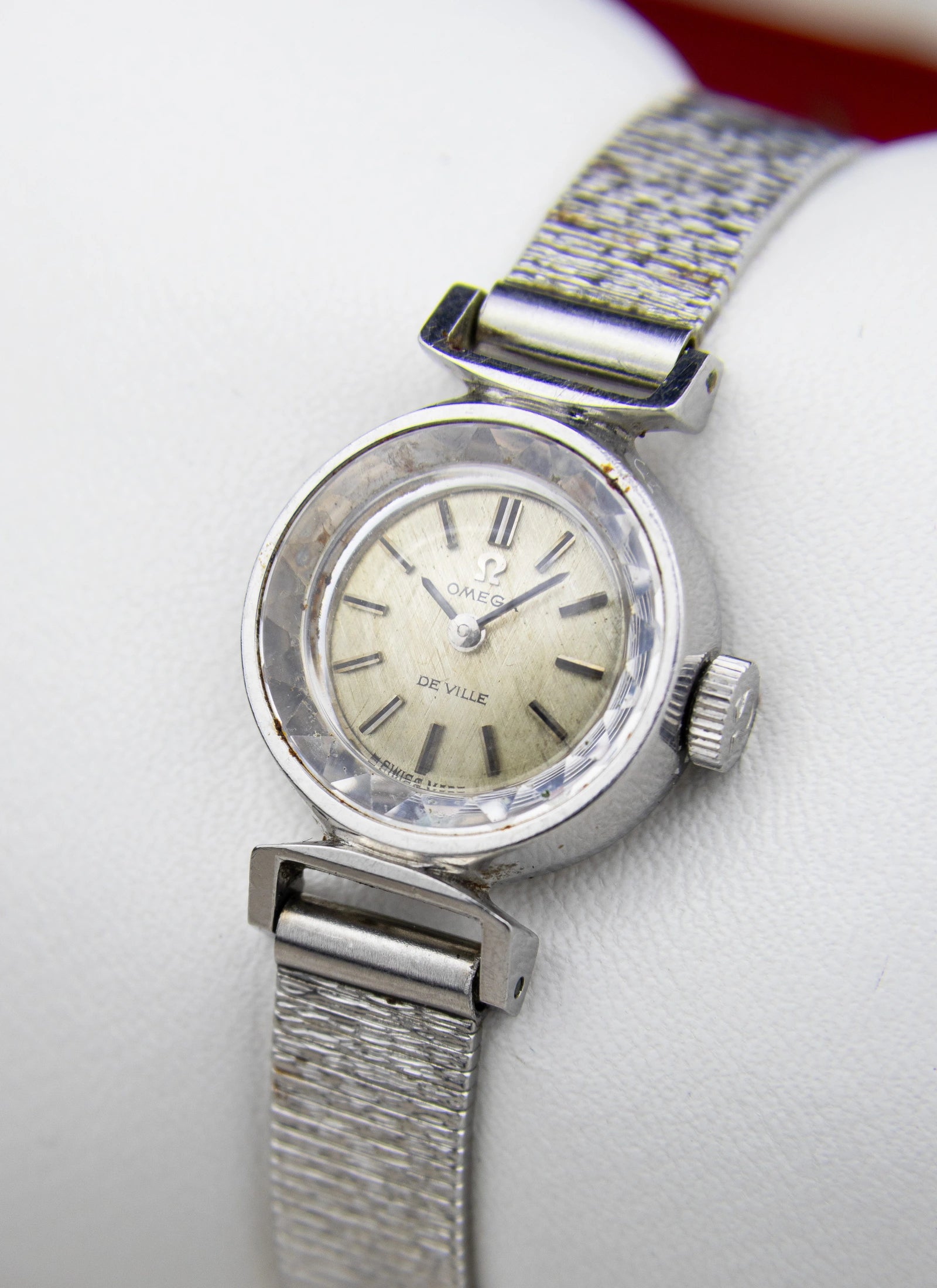 1969 Ladies Omega De Ville Cocktail Watch Grey Dial 511.254 cal. 485