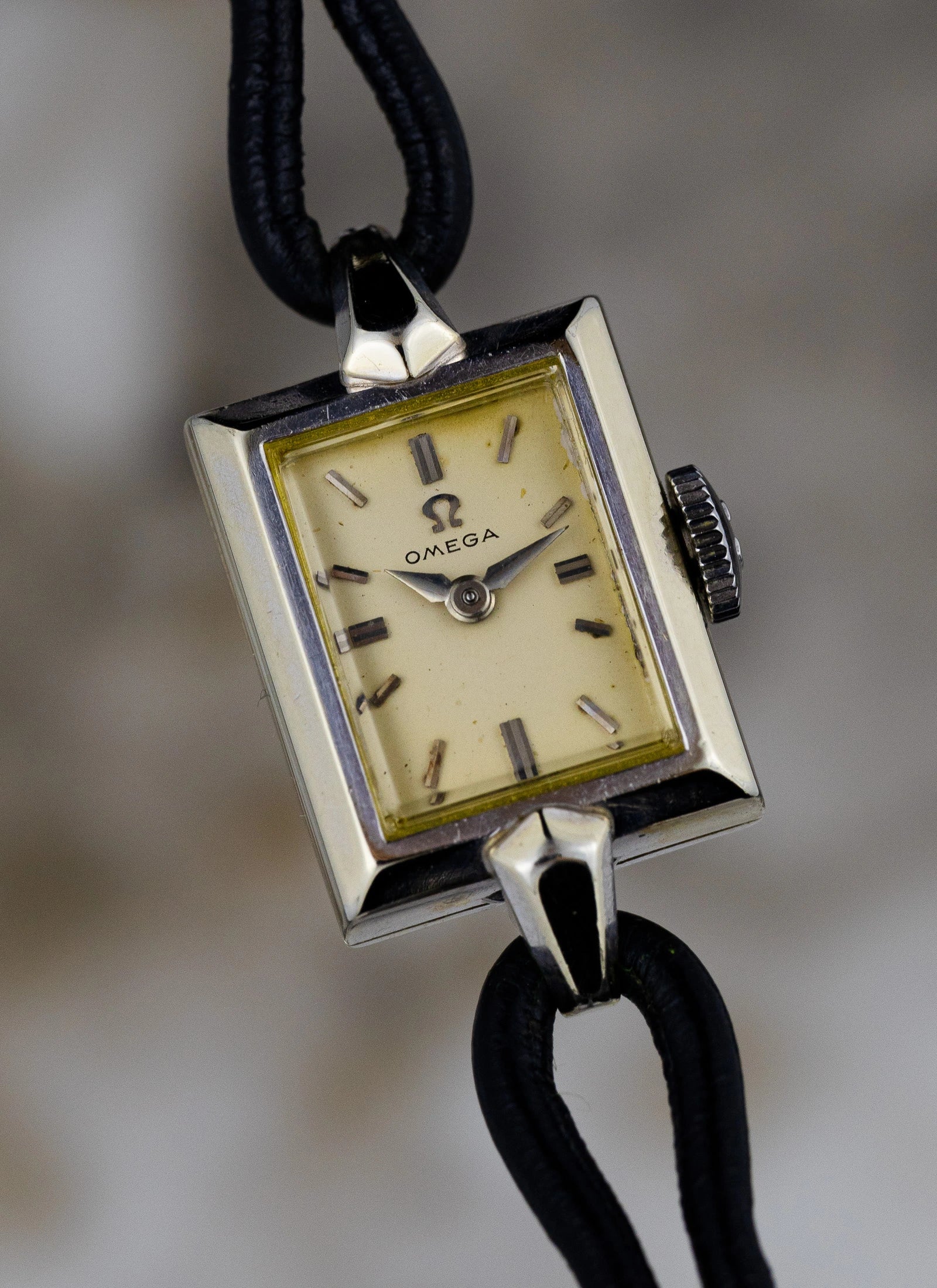 1959 18K White Gold Plated Omega Lady ref. A5267 Cal. 482