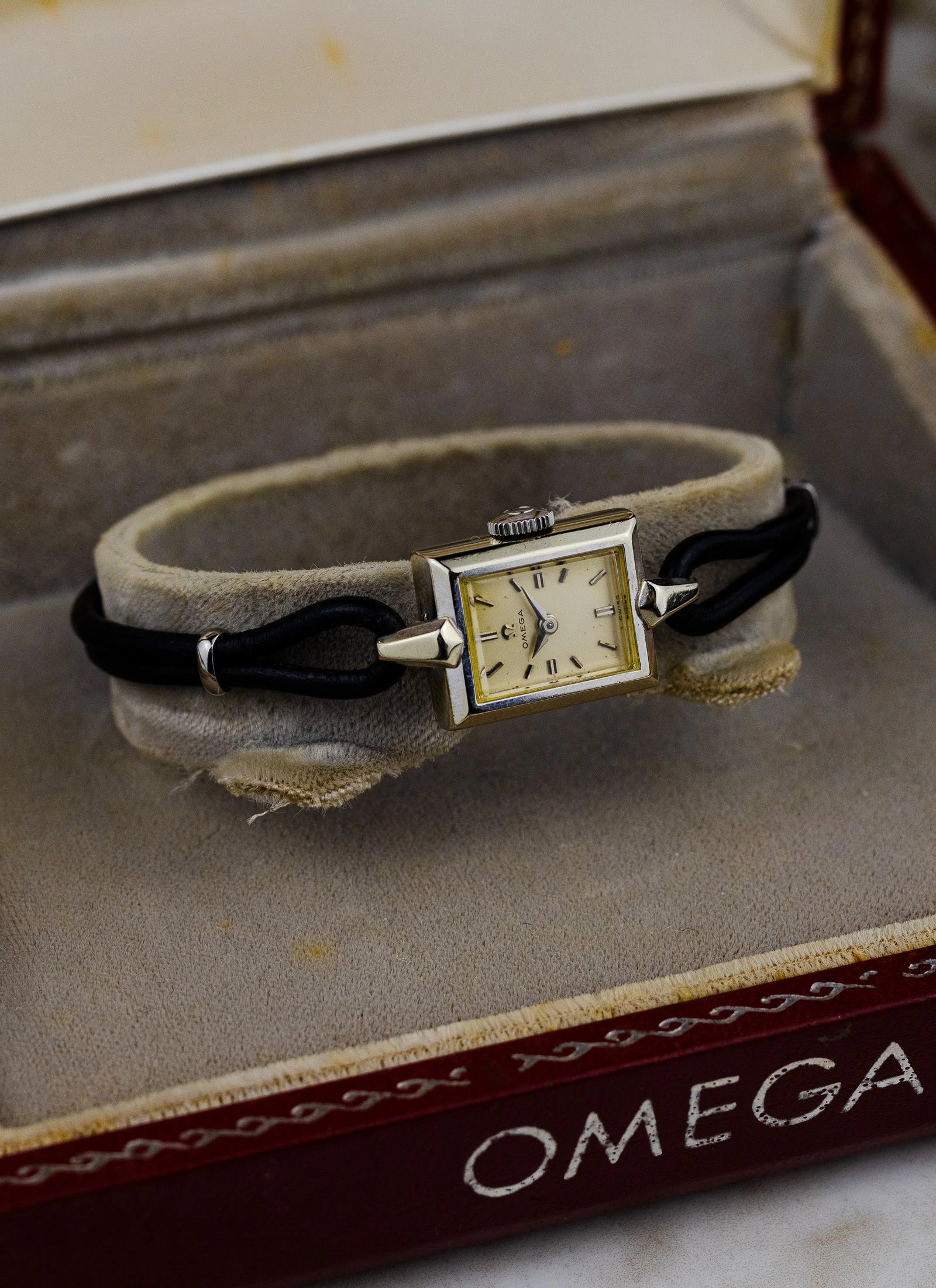 1959 18K White Gold Plated Omega Lady ref. A5267 Cal. 482
