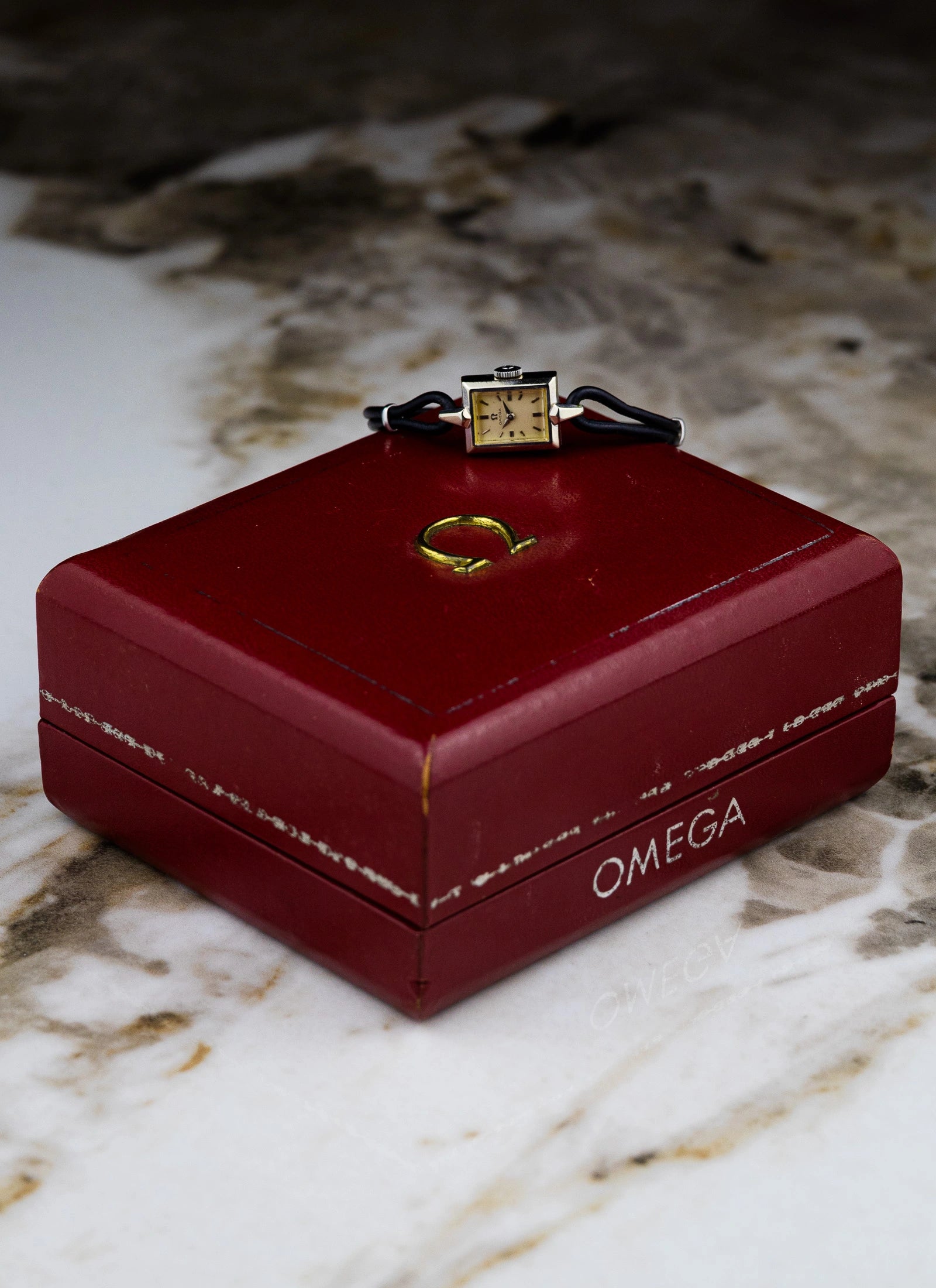 1959 18K White Gold Plated Omega Lady ref. A5267 Cal. 482