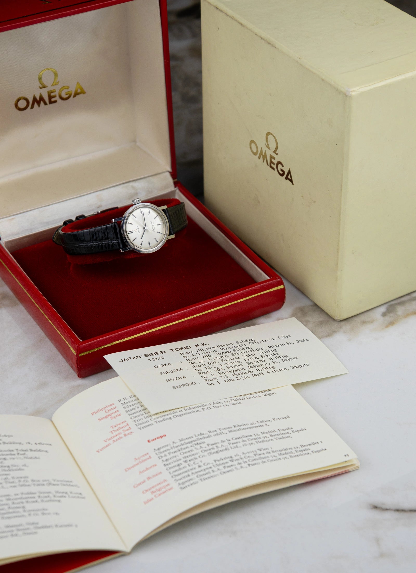 1960s Lady Omega De Ville 535.004 cal. 630