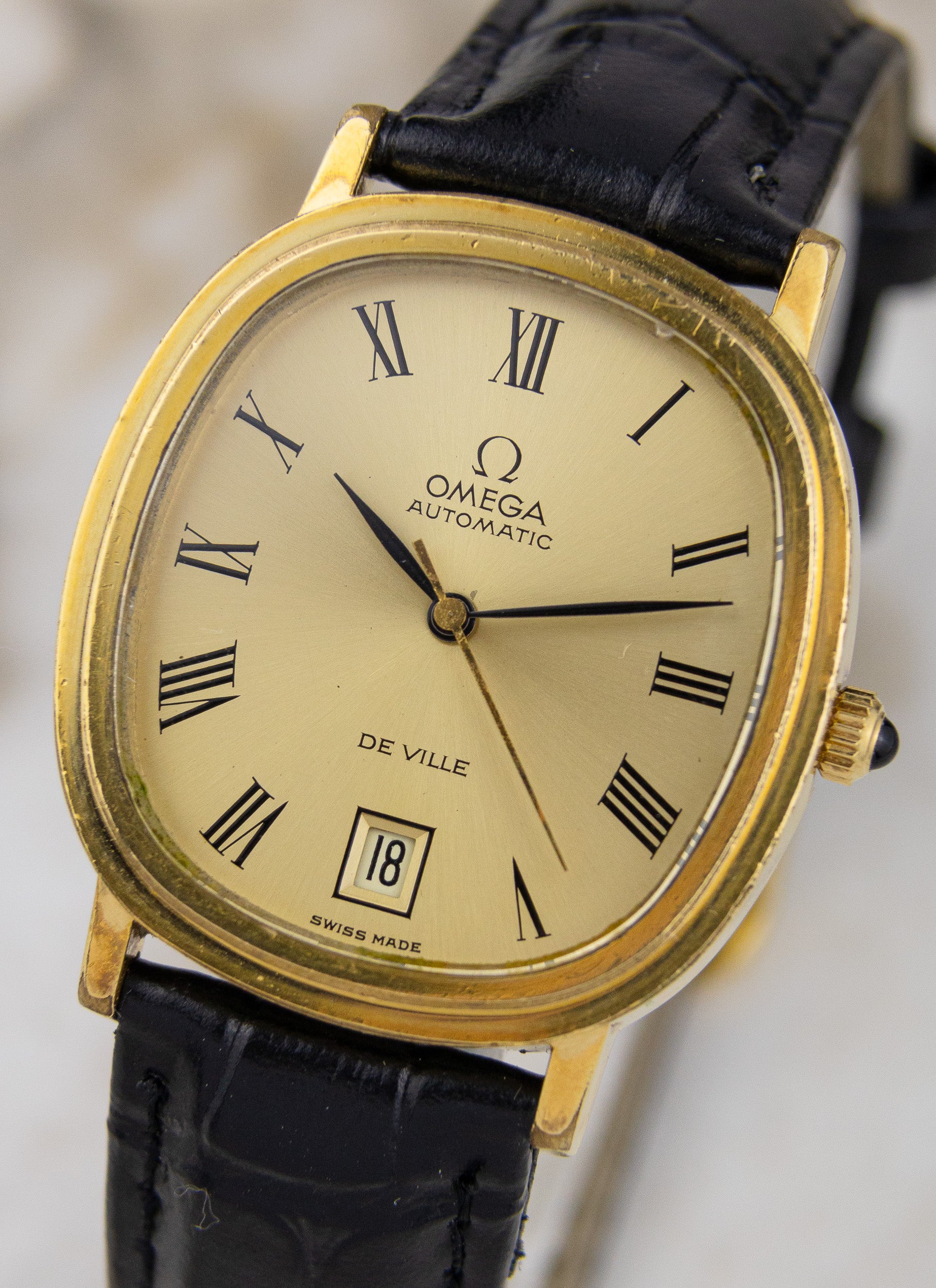 1974 Omega Deville Ellipse Roman 162.0063 cal. 1012