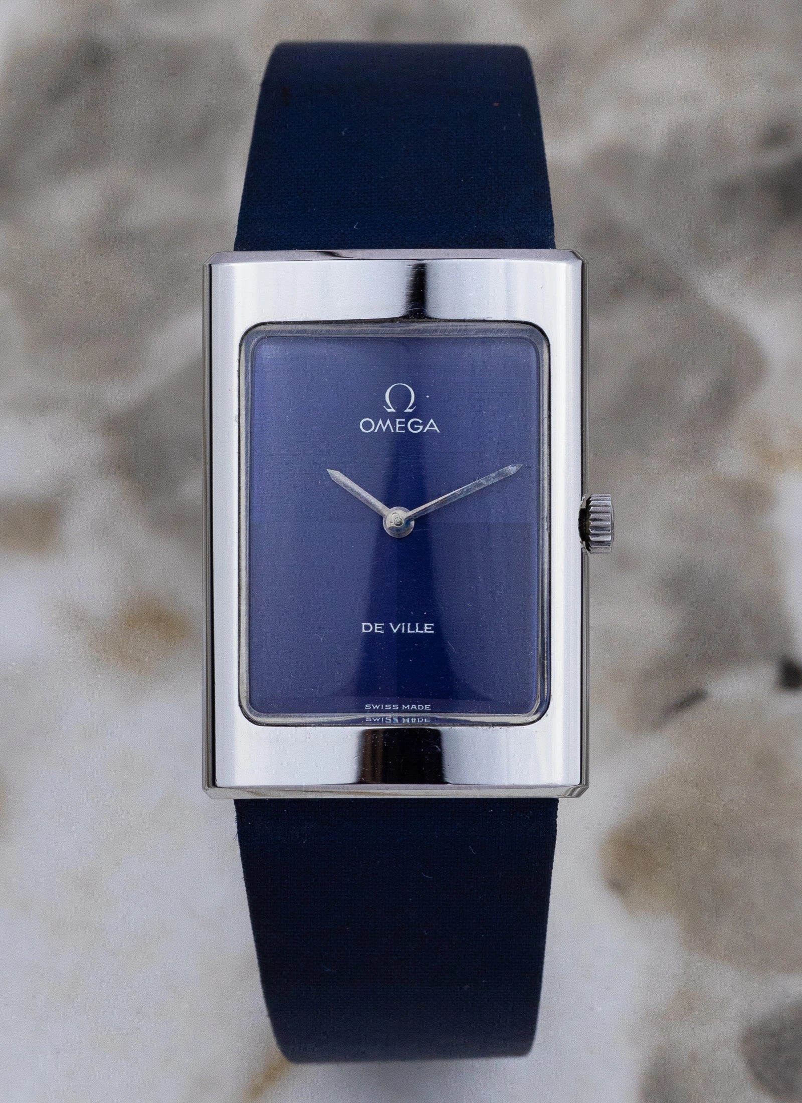 NIEBIESKA KOSTKA 1970s Omega De Ville Ref. 111.0112 Cal. 625