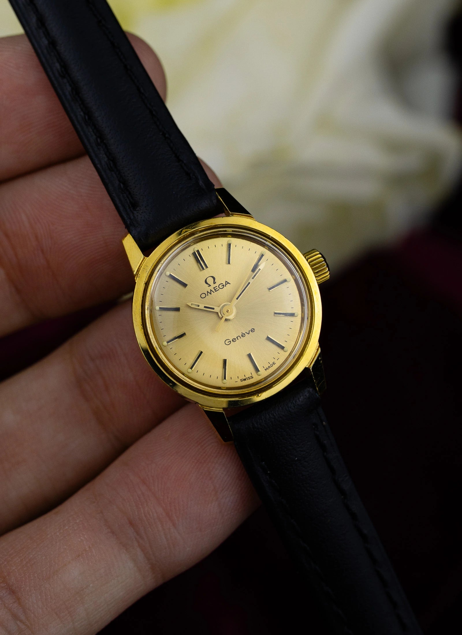 1970s Lady Omega Geneve