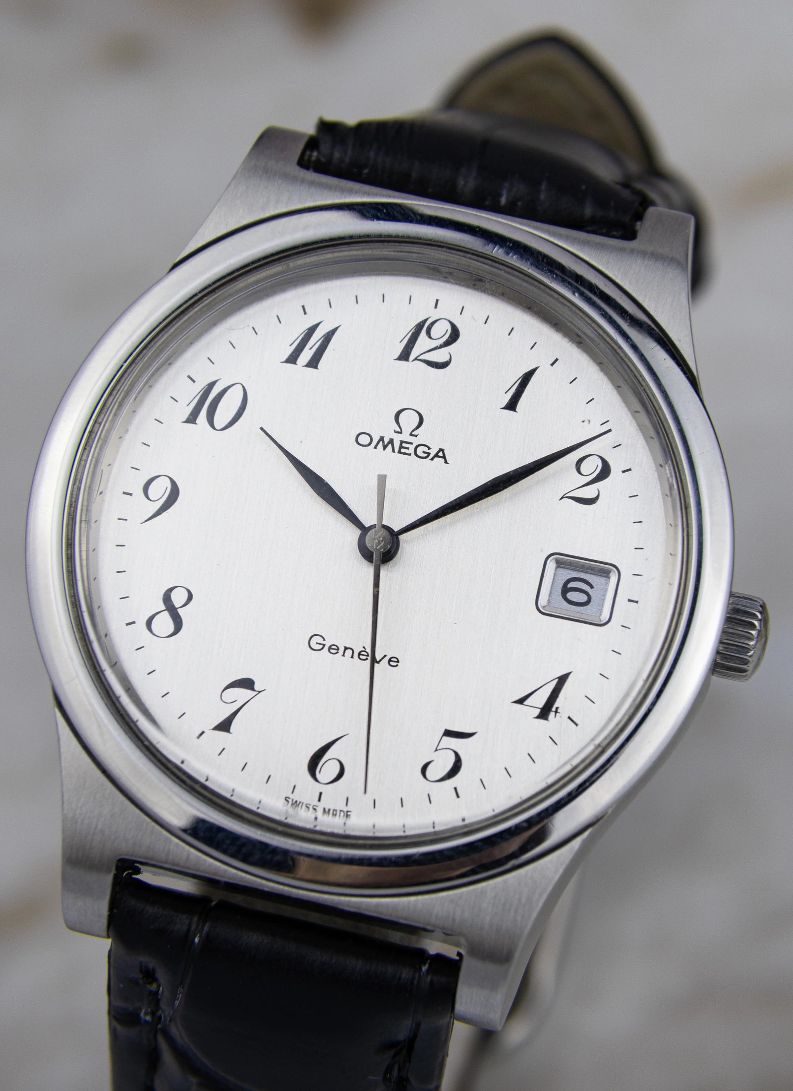 1972 Omega Geneve Breguet Numerals 136.0102 cal. 1030