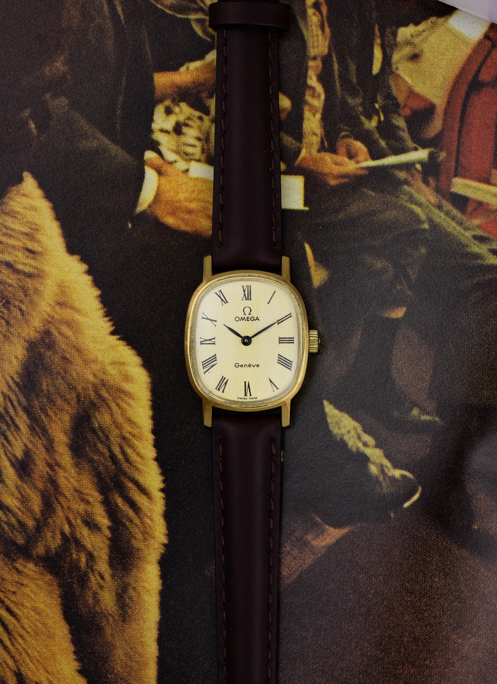 1975 Lady Omega Geneve Ellipse Roman Dial 511.0509 cal. 625