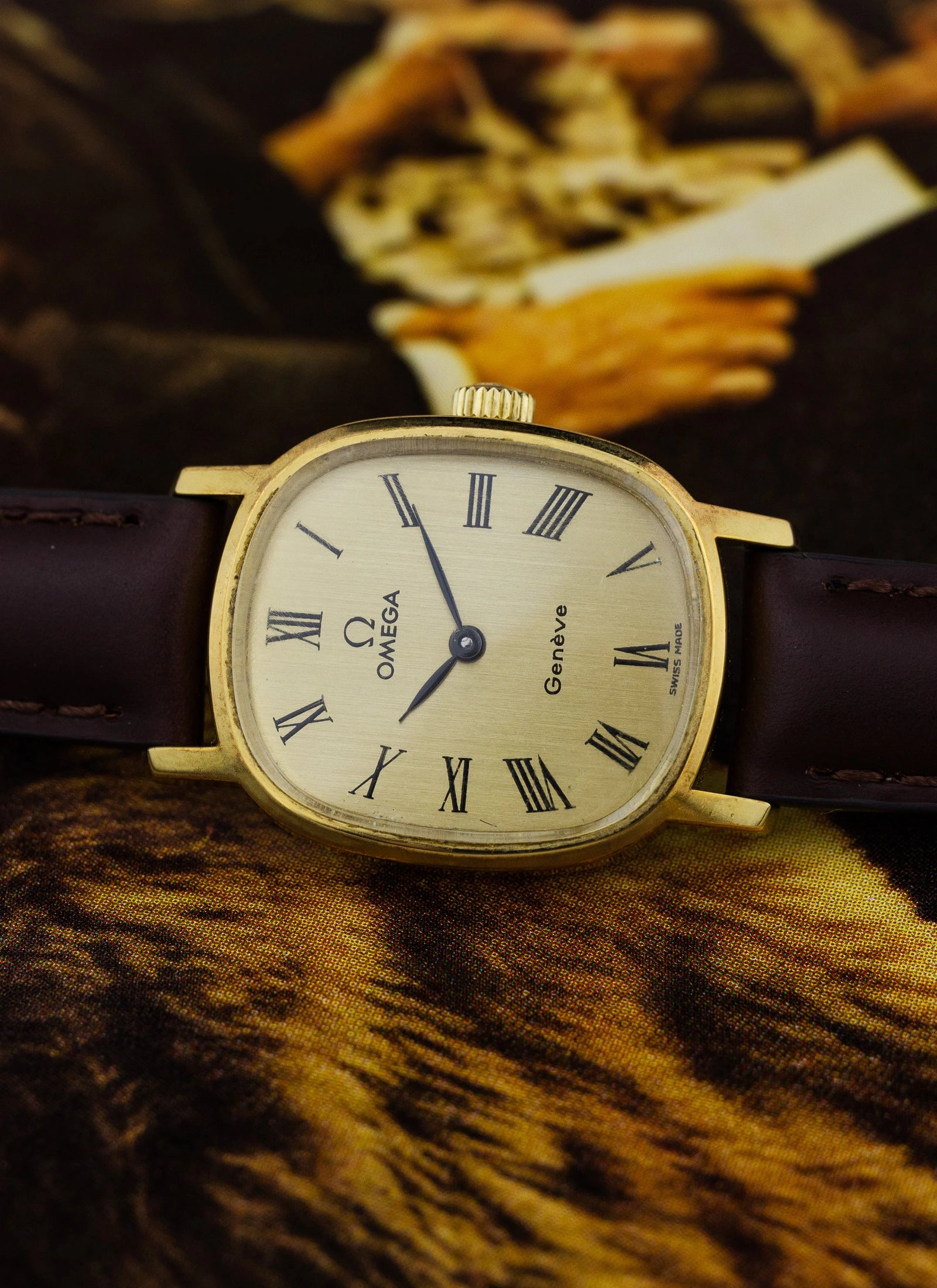 1975 Lady Omega Geneve Ellipse Roman Dial 511.0509 cal. 625