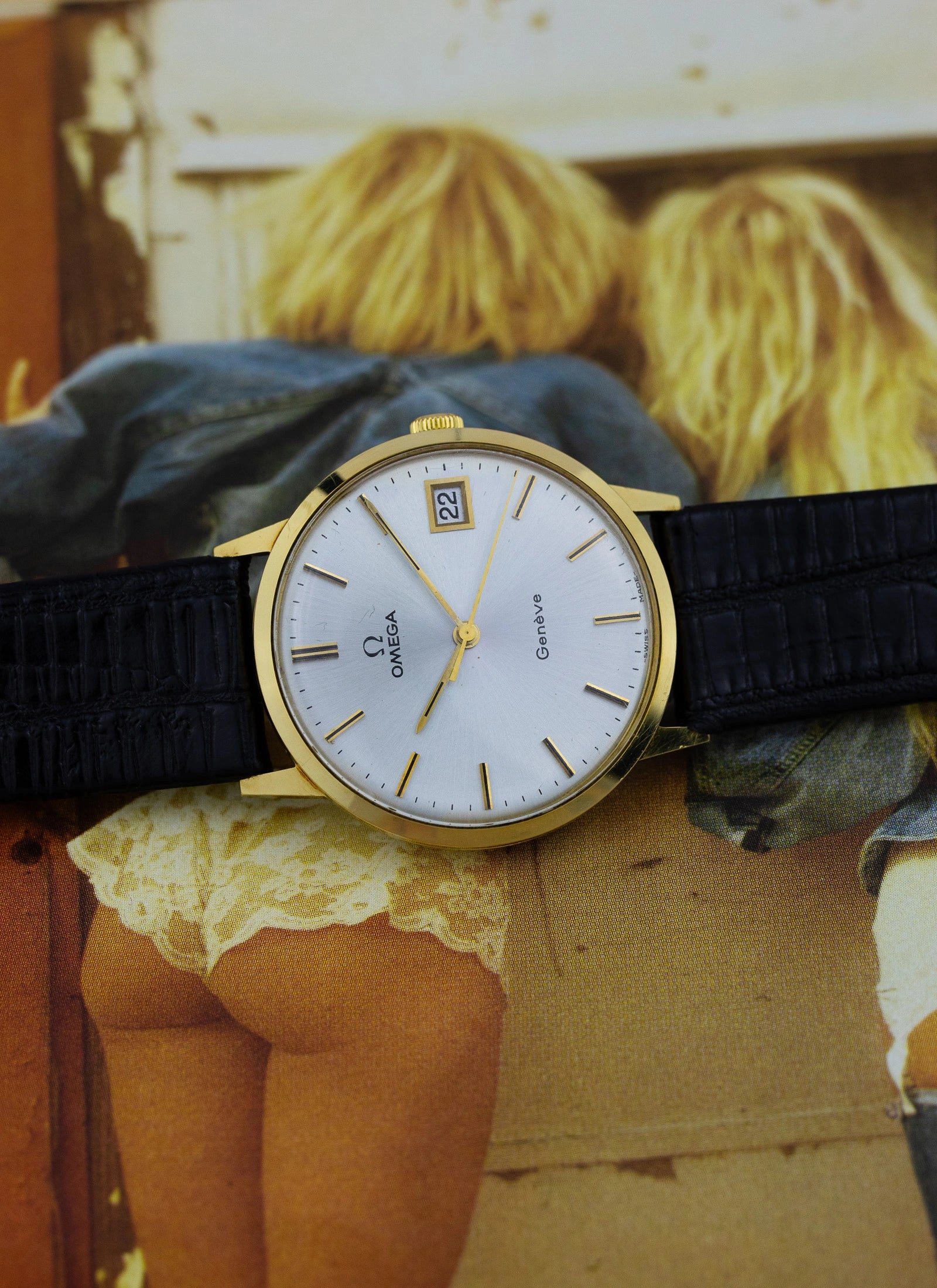 1979 14K Omega Geneve 132.051 cal. 1030