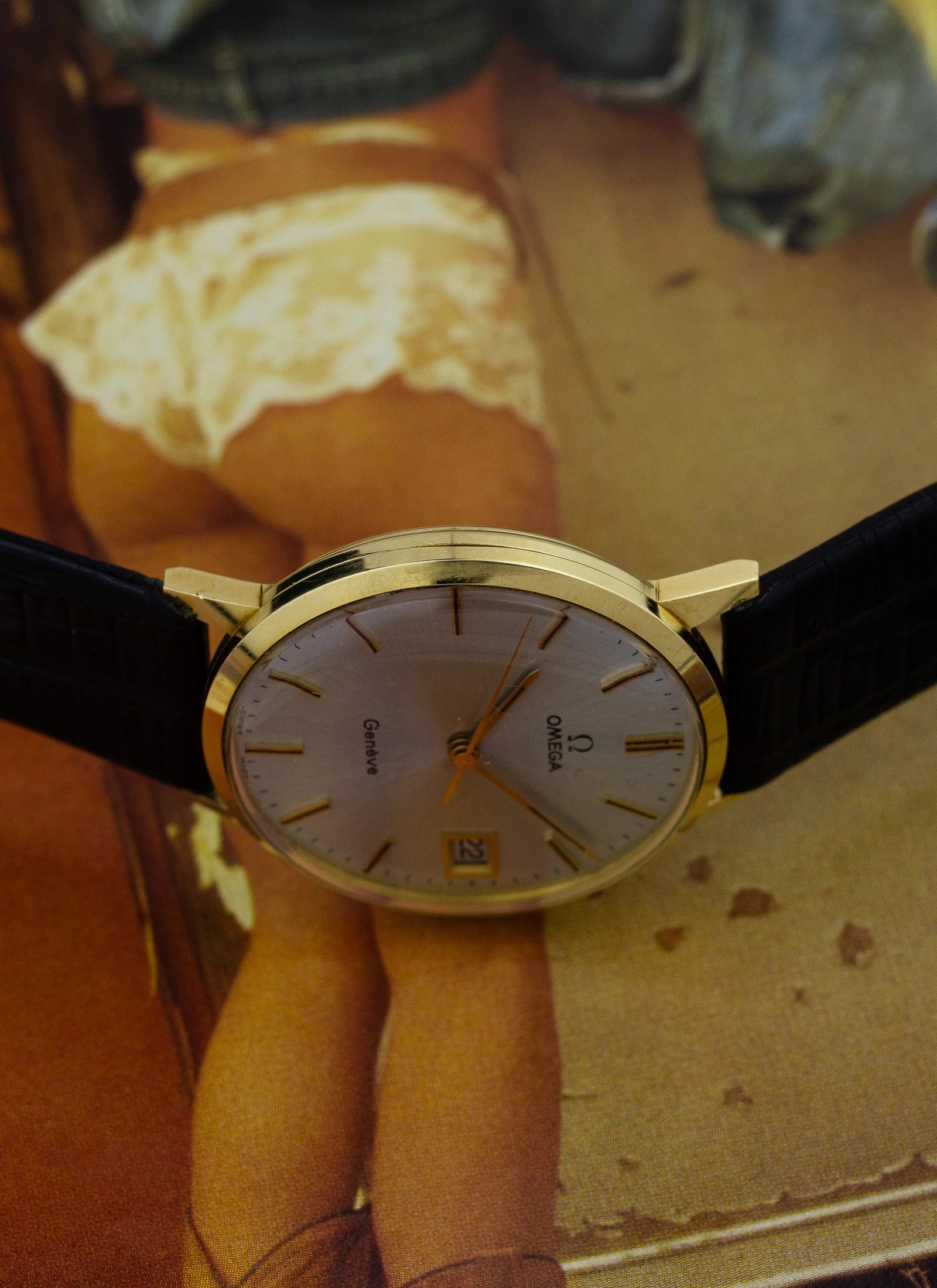 1979 14K Omega Geneve 132.051 cal. 1030