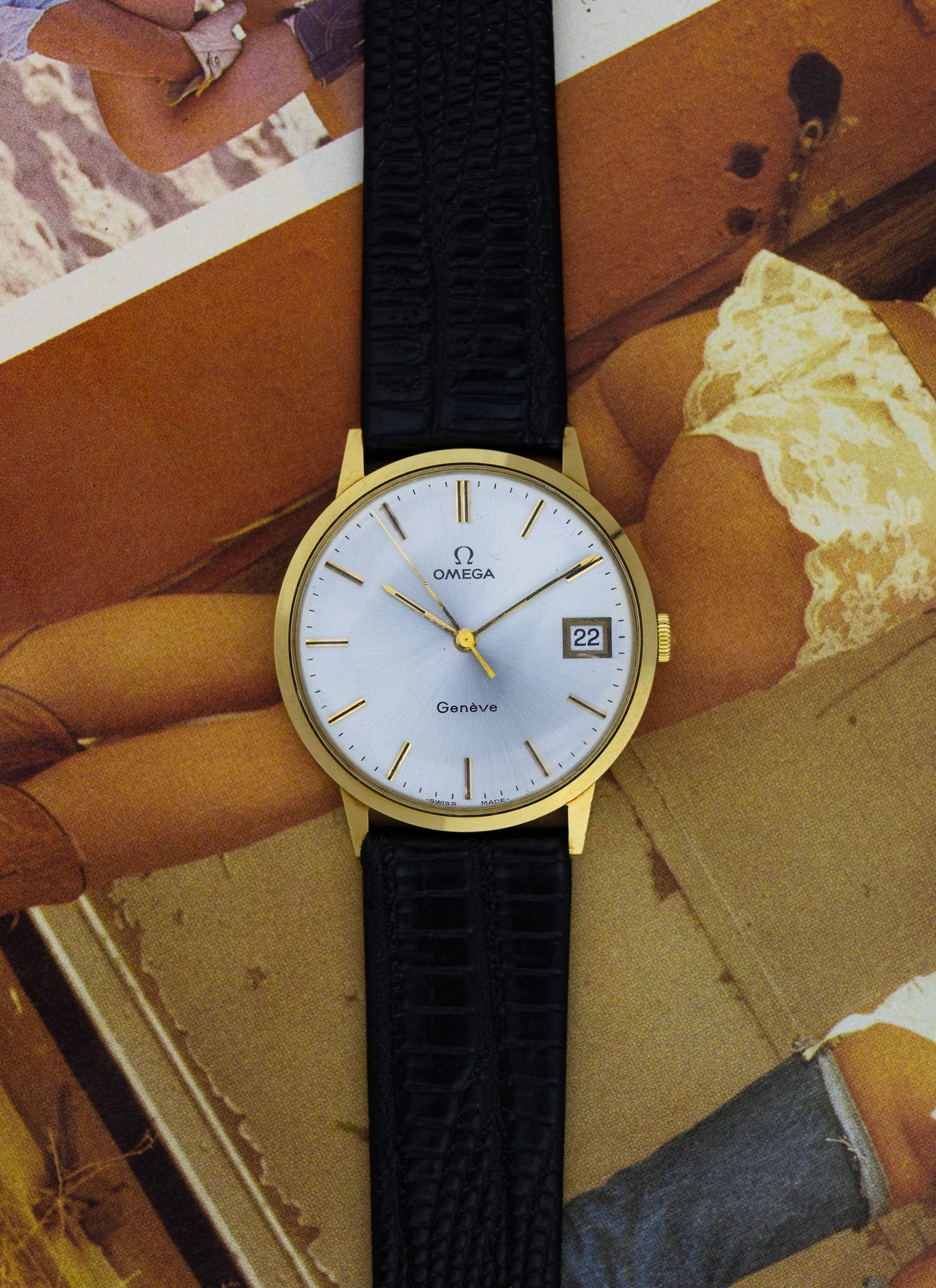 1979 14K Omega Geneve 132.051 cal. 1030