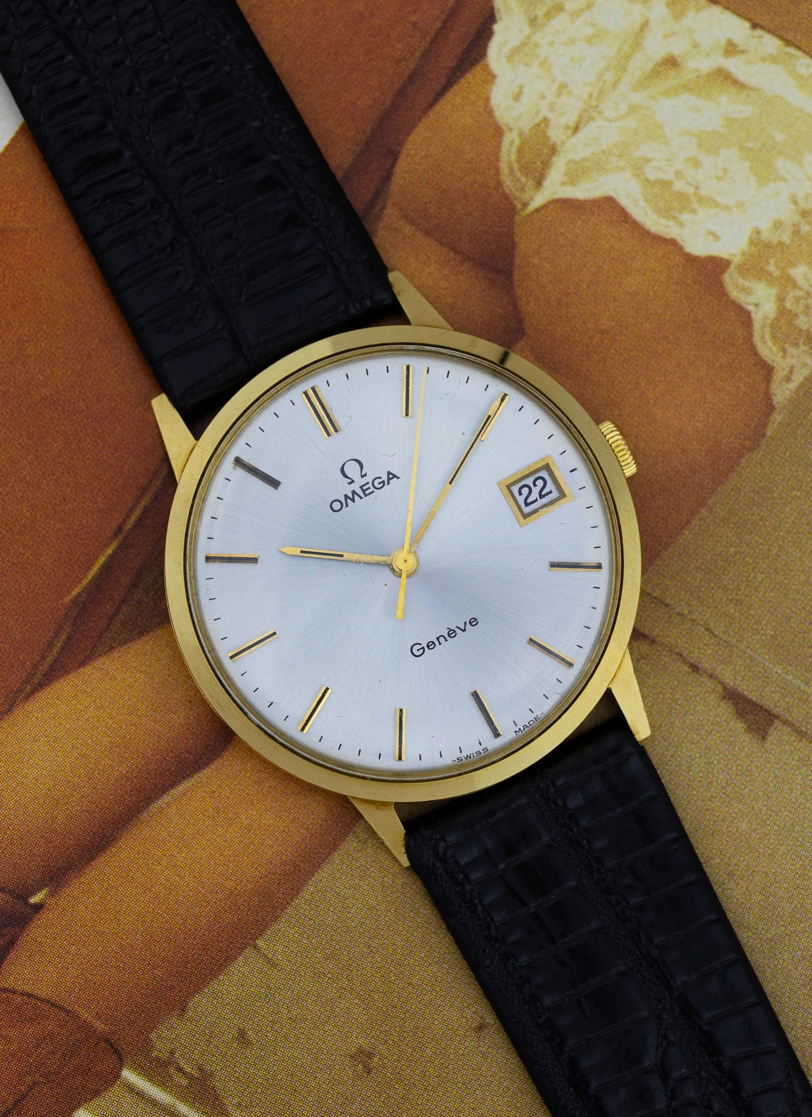 1979 14K Omega Geneve 132.051 cal. 1030