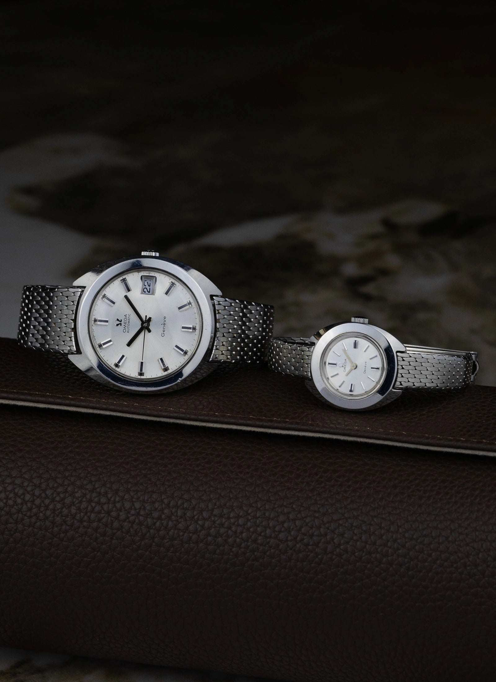 1960s His & Hers Omega Geneve Japan Only watches 166.721 cal. 565