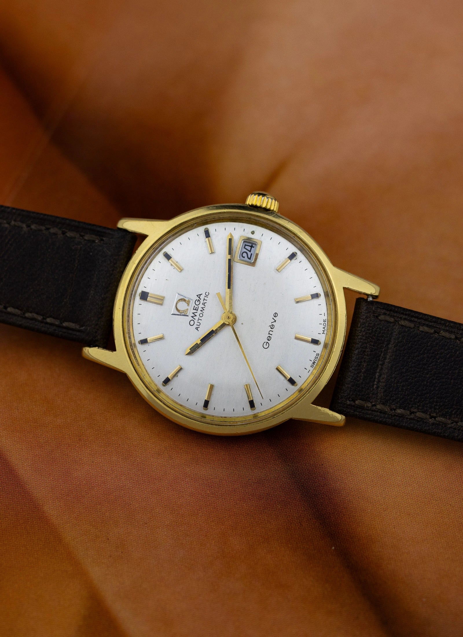 1971 Omega Geneve Shantung Dial 166.070 cal. 565 Serviced