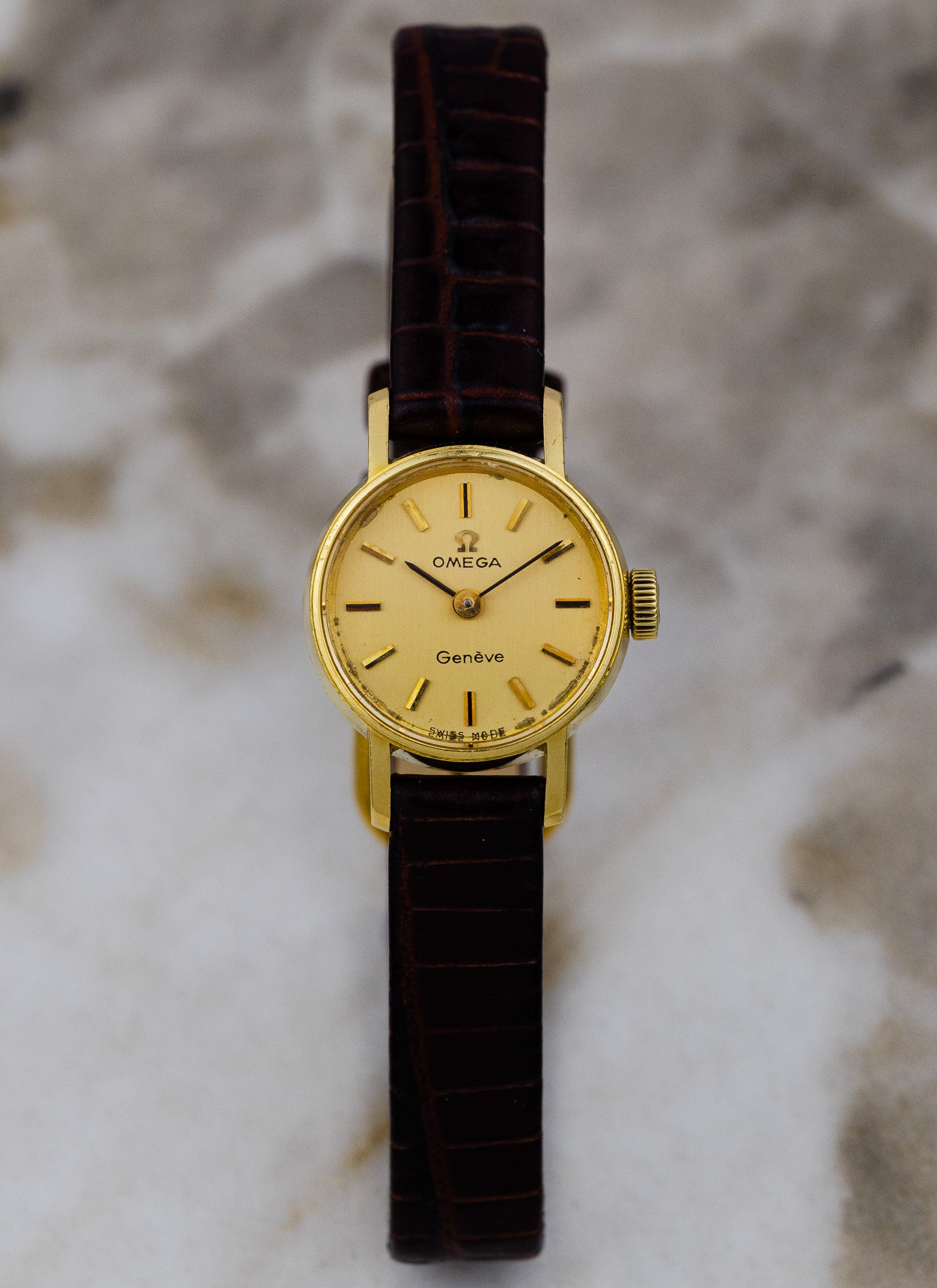1970 18K Lady Omega Geneve 511.227 cal. 485