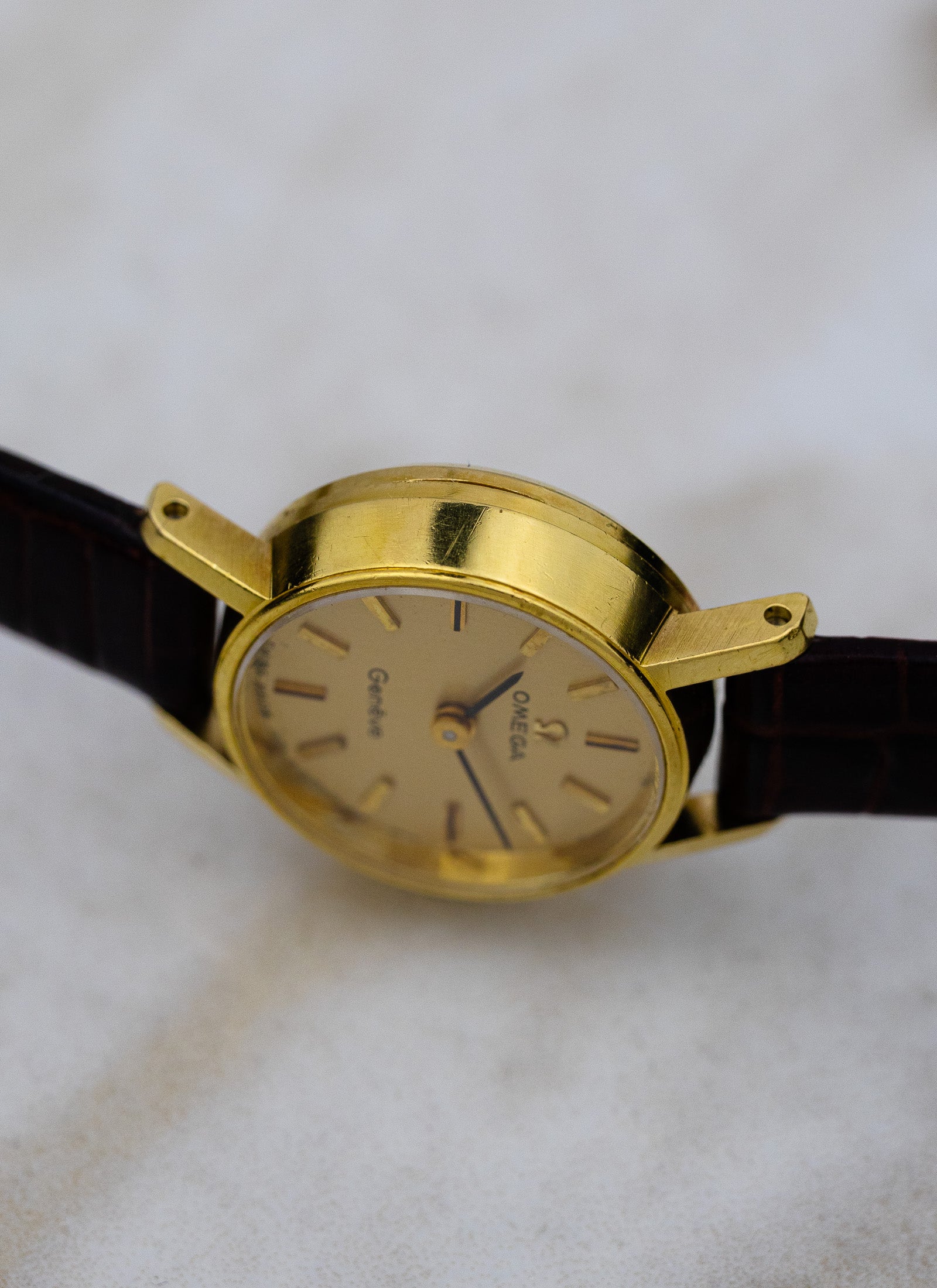 1970 18K Lady Omega Geneve 511.227 cal. 485