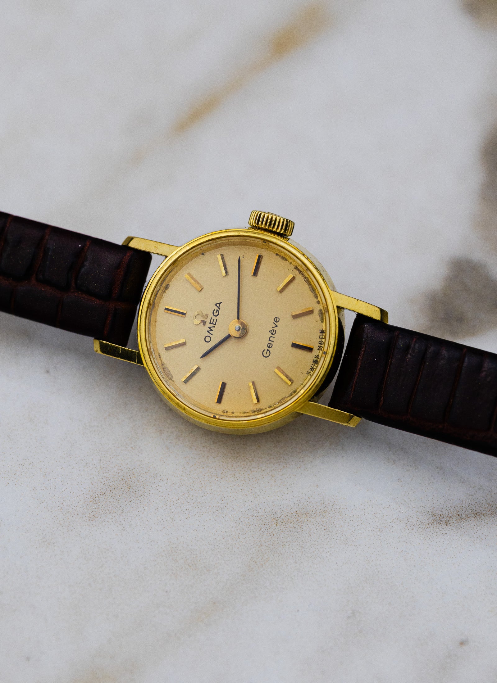 1970 18K Lady Omega Geneve 511.227 cal. 485