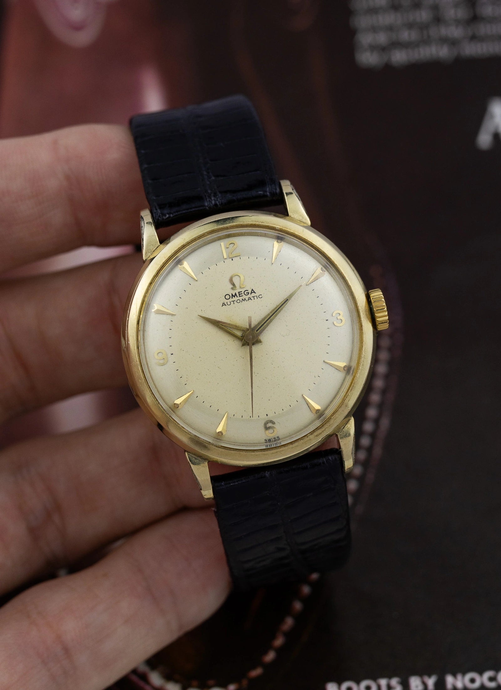 1958 Omega Automatic Gold Filled GX-6267 cal. 500 Serviced