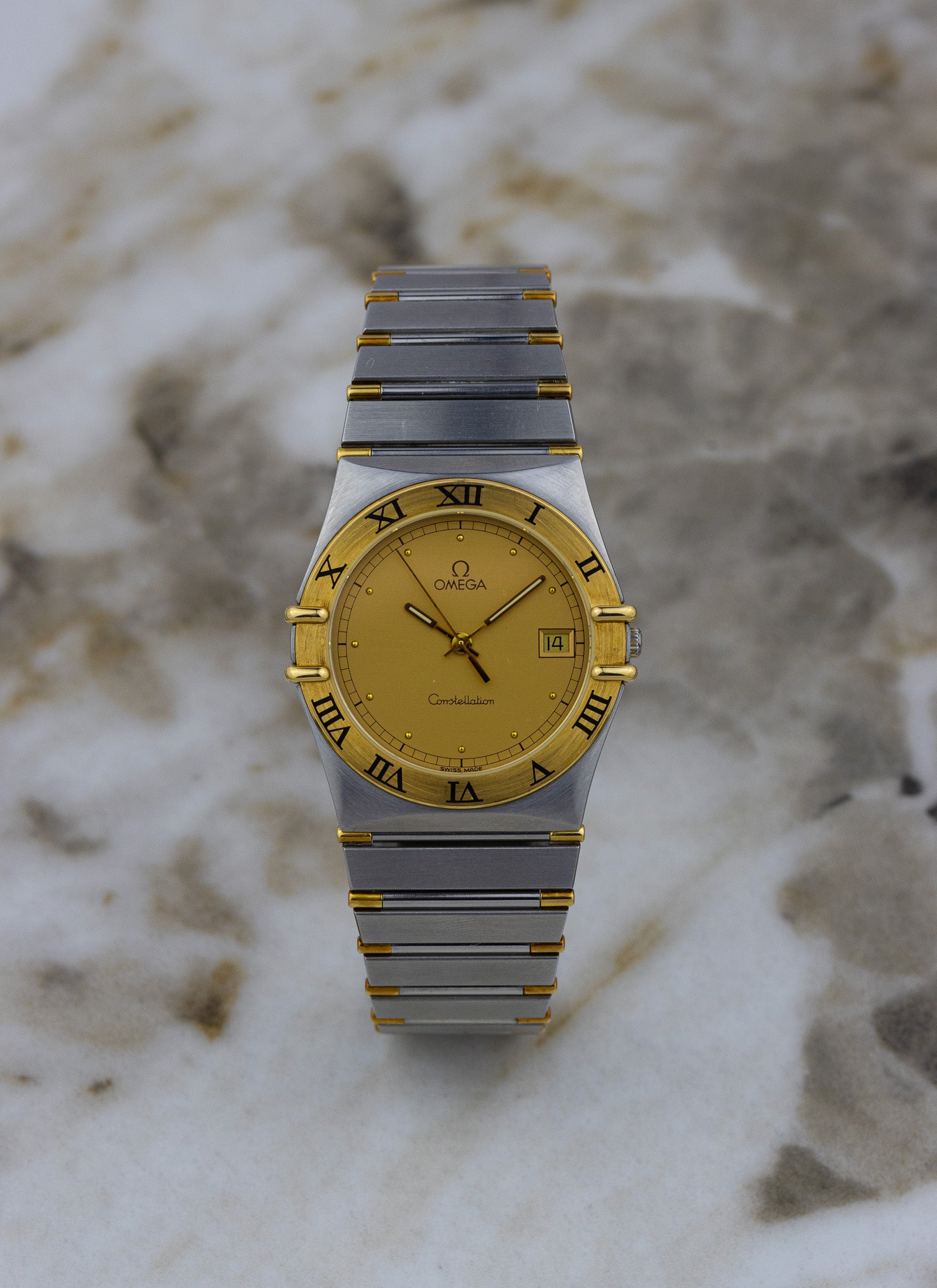 1993 Omega Constellation Manhattan Bicolor 396.1070