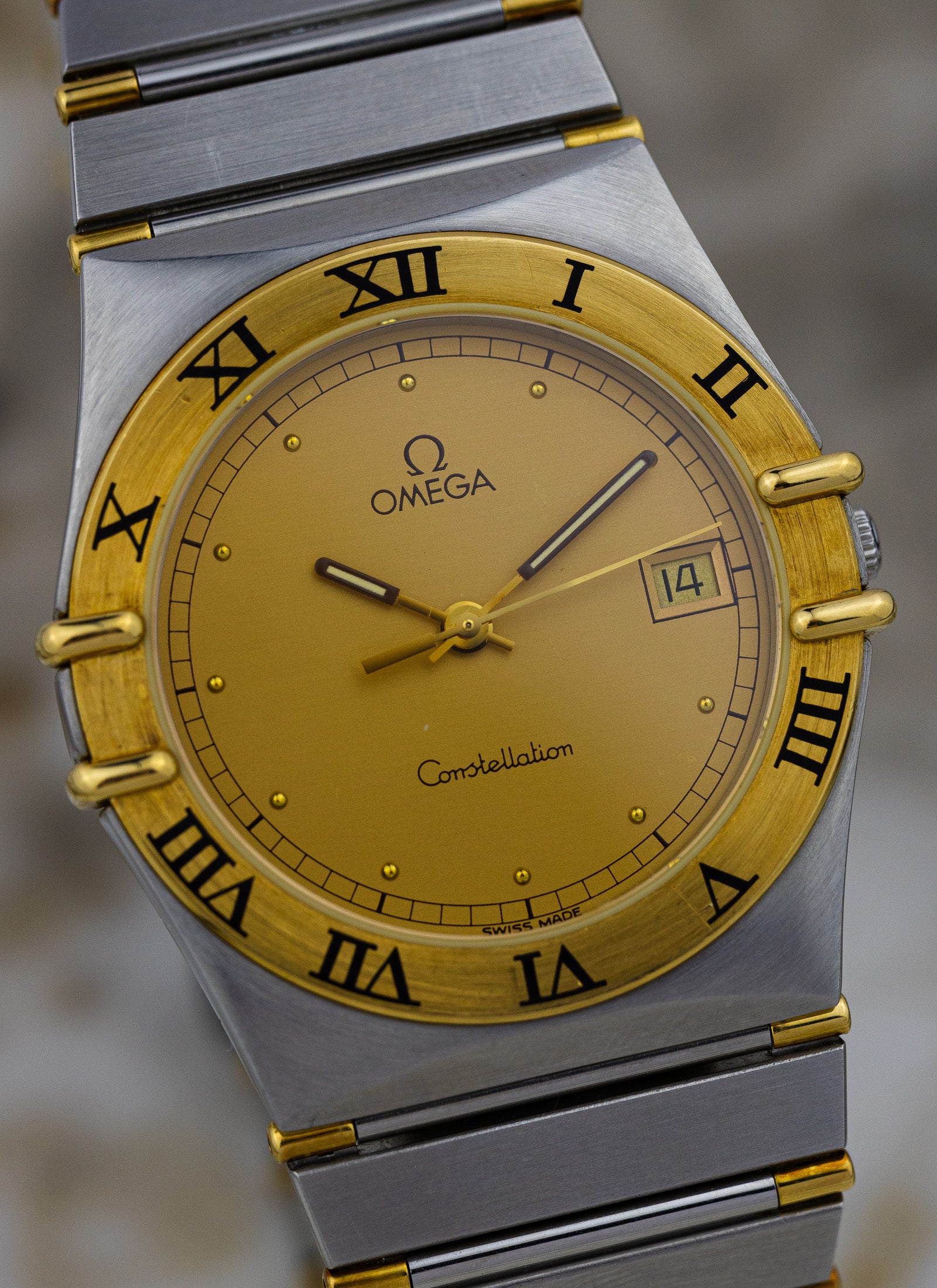 1993 Omega Constellation Manhattan Bicolor 396.1070