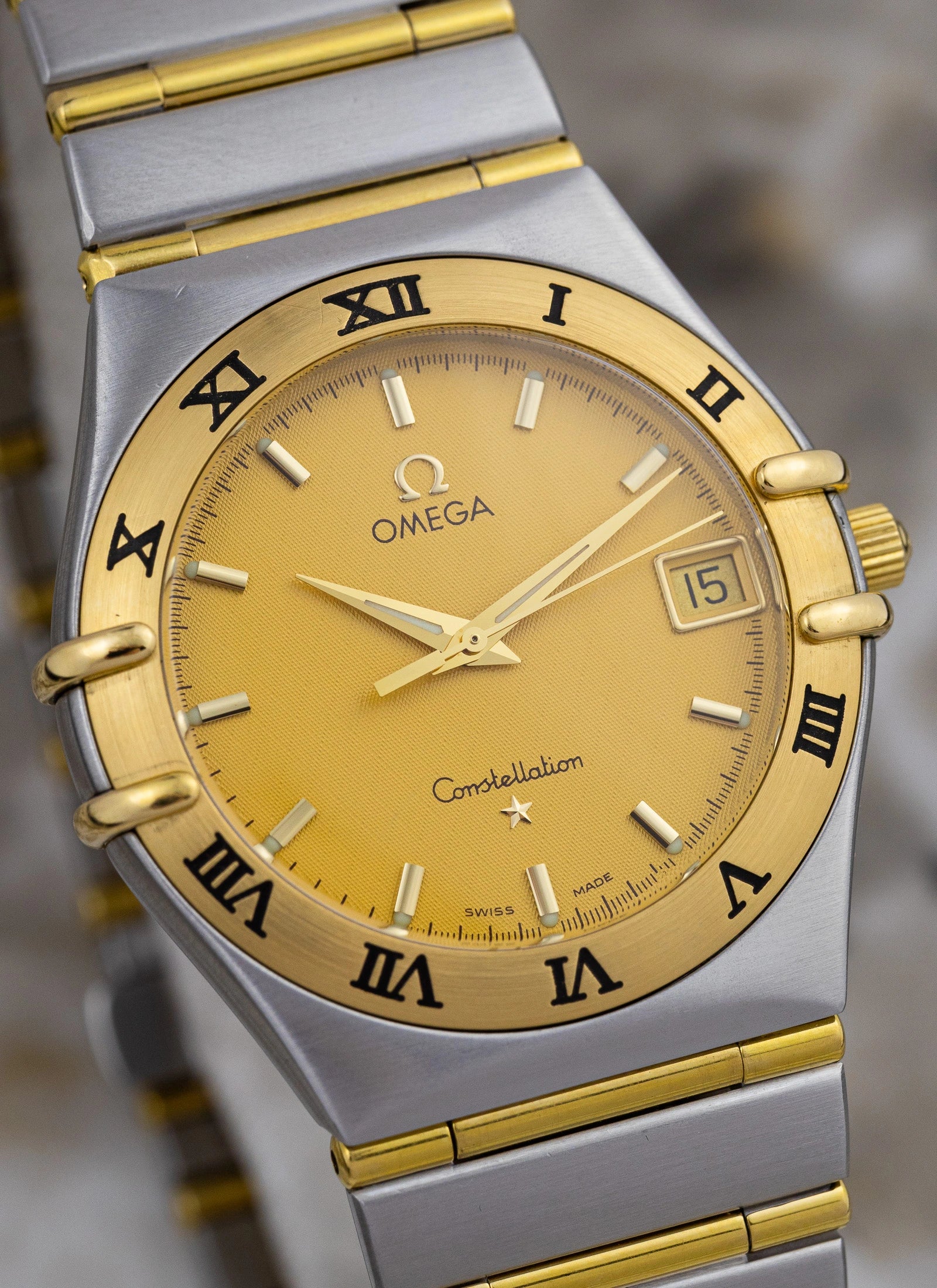 [Reserved] 2008 Omega Constellation Manhattan Ref. 12121000 Cal. 1532 Full Set