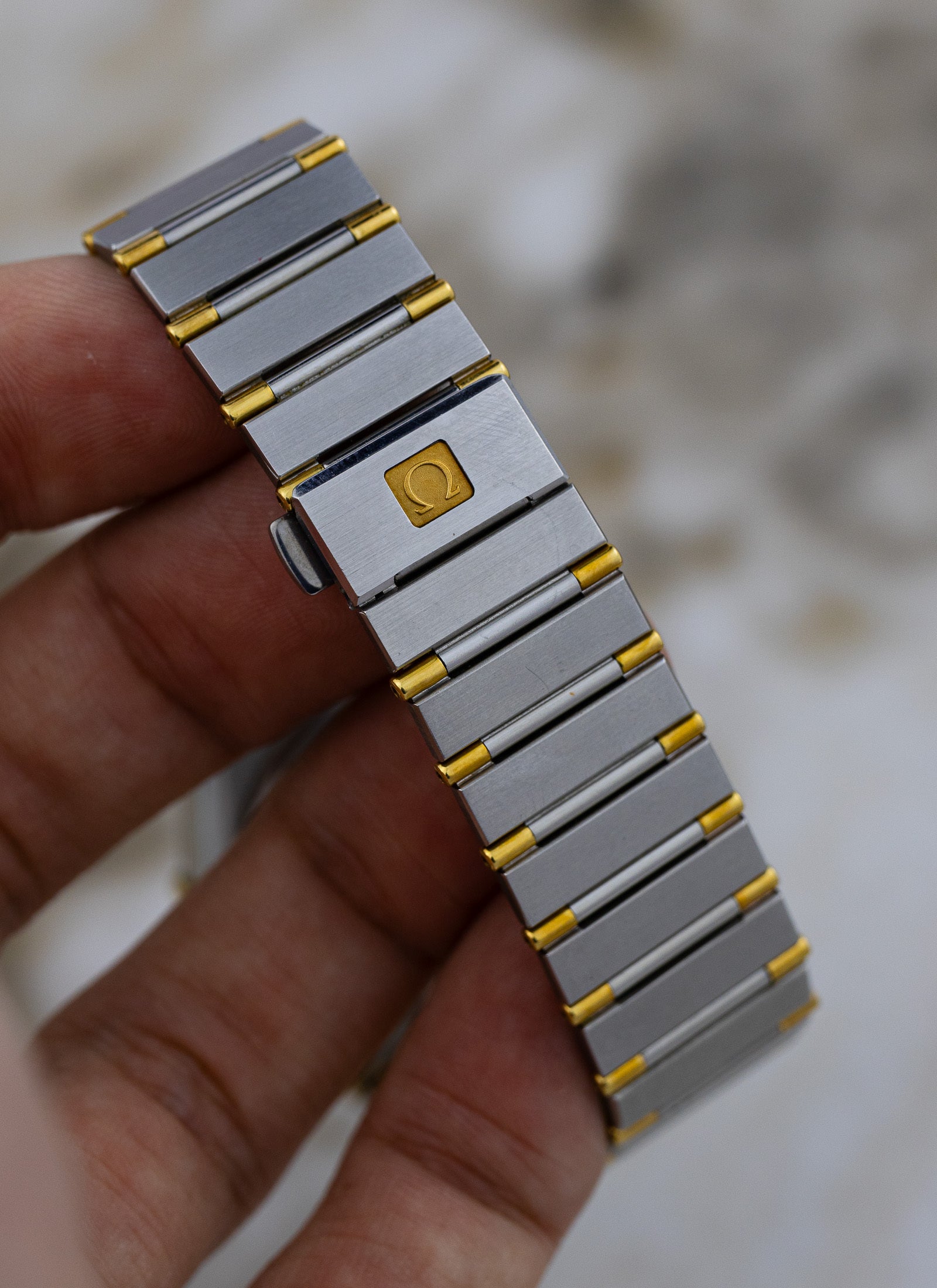 1993 Omega Constellation Manhattan Bicolor 396.1070