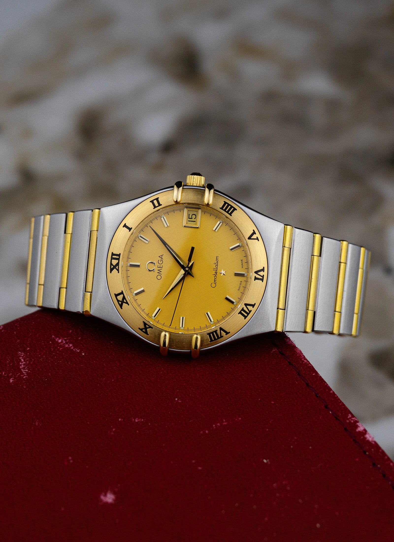 [Reserved] 2008 Omega Constellation Manhattan Ref. 12121000 Cal. 1532 Full Set