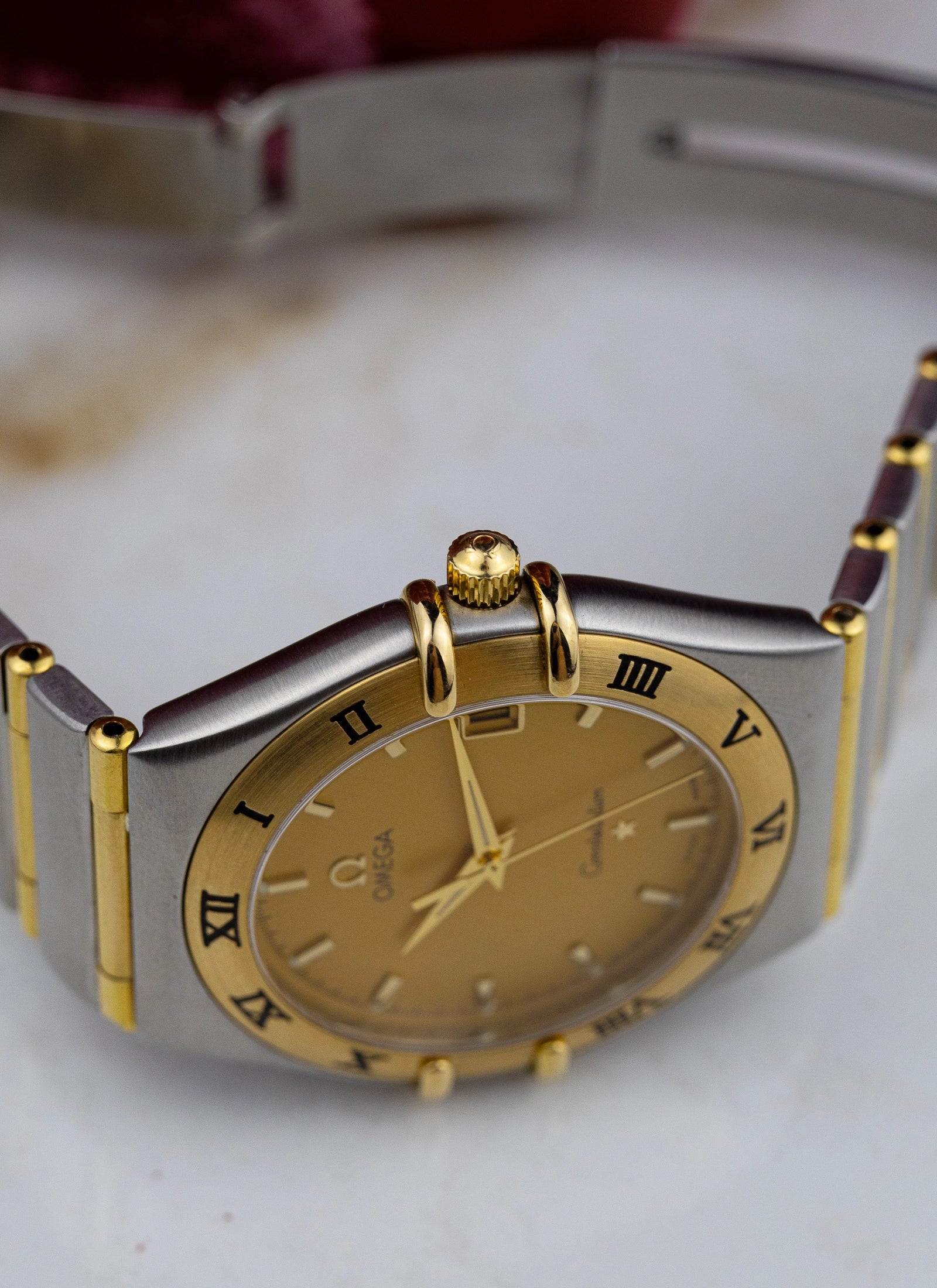 [Reserved] 2008 Omega Constellation Manhattan Ref. 12121000 Cal. 1532 Full Set