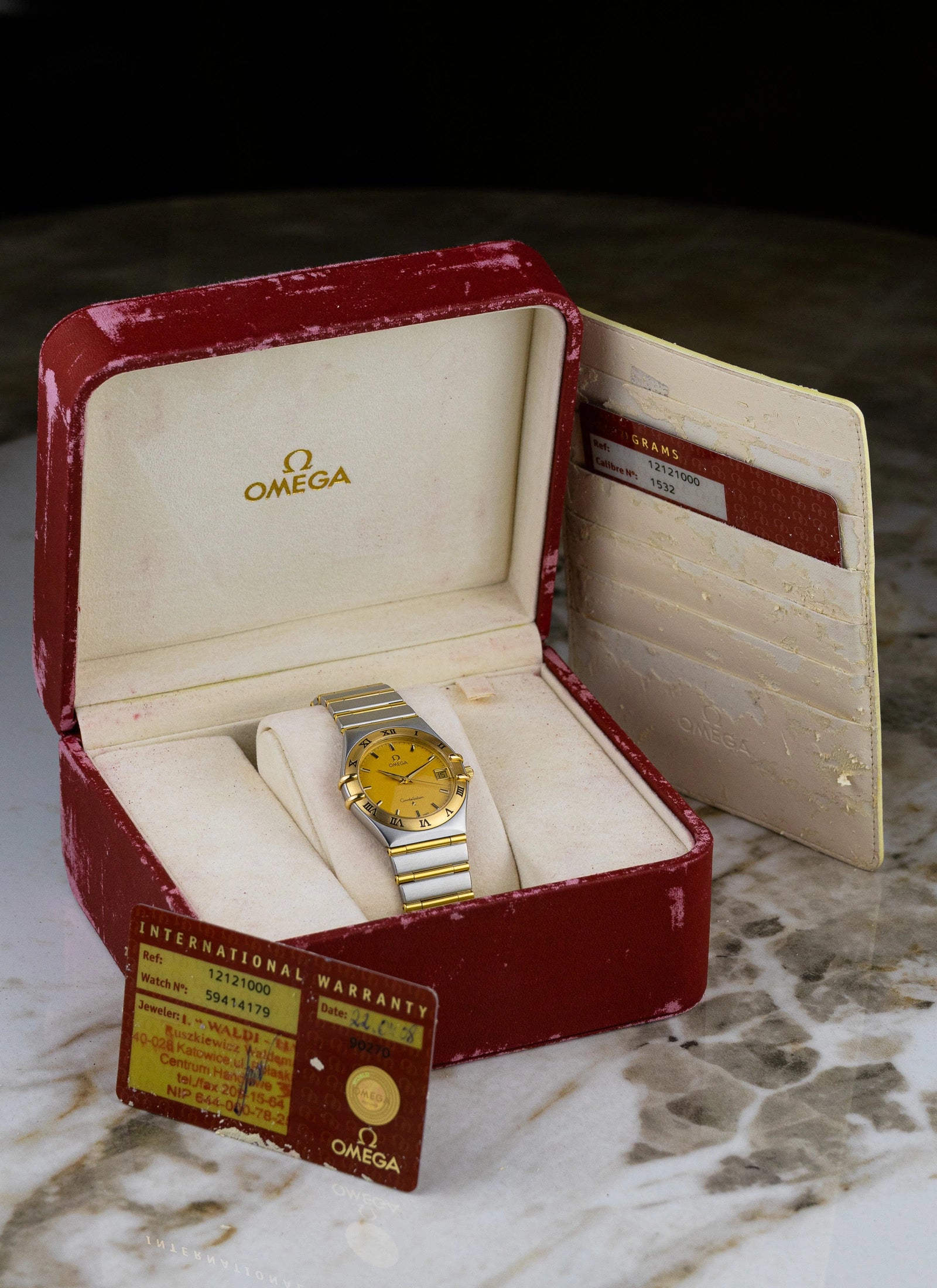 [Reserved] 2008 Omega Constellation Manhattan Ref. 12121000 Cal. 1532 Full Set