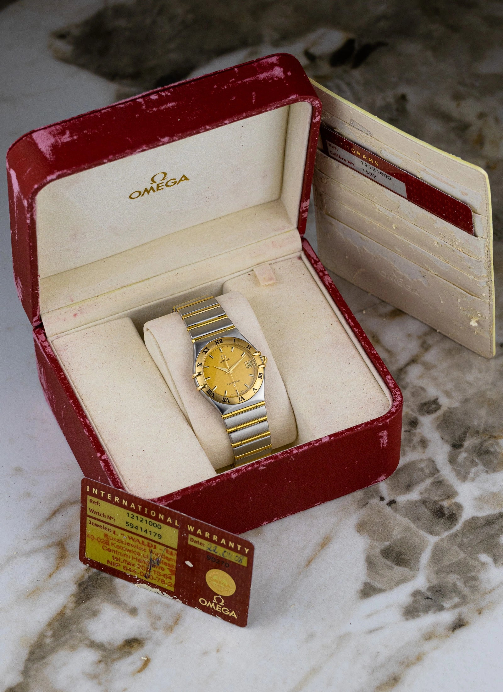 2008 Omega Constellation Manhattan Ref. 12121000 Cal. 1532 Full Set
