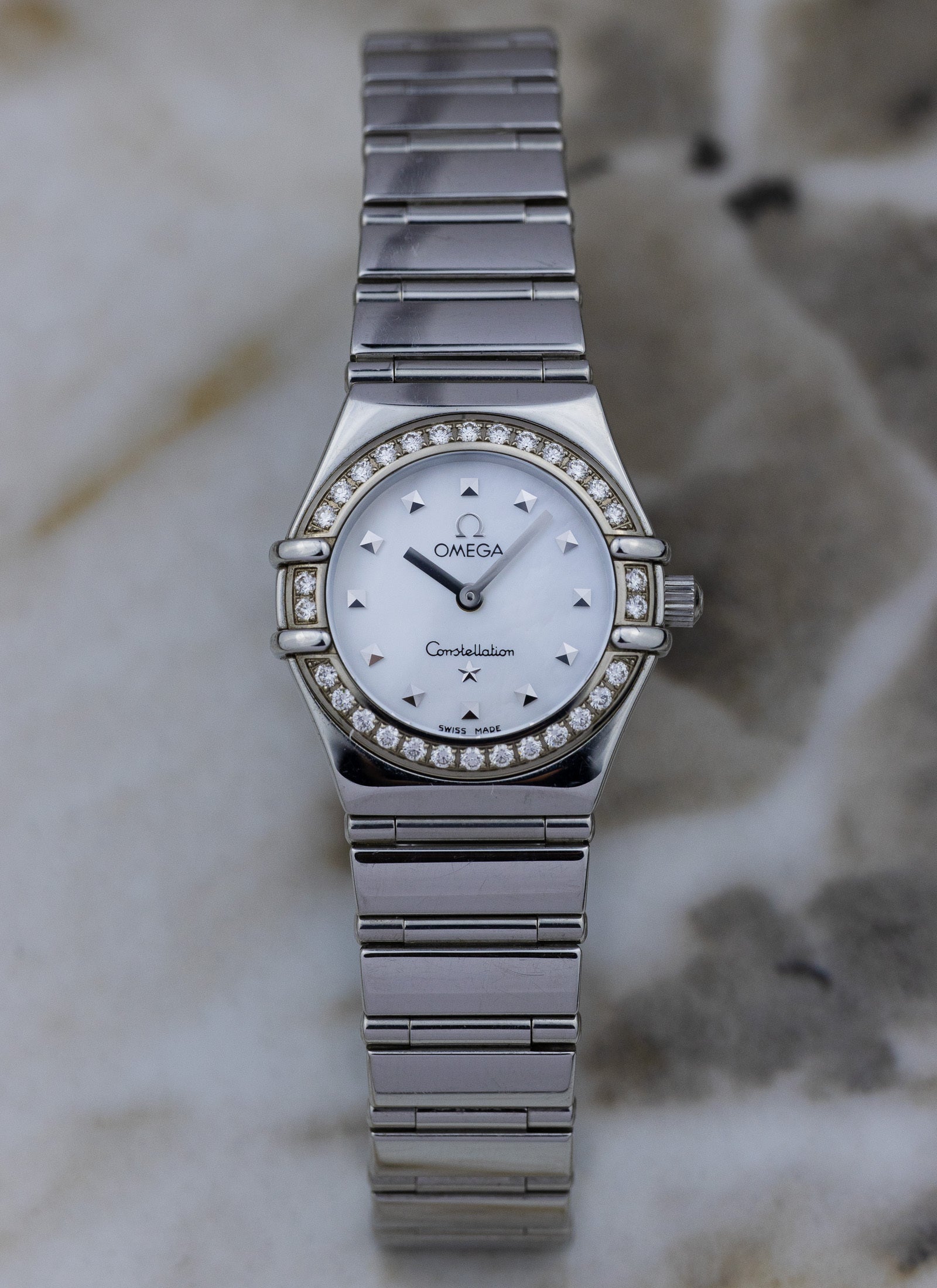 1998 Lady Omega Constellation My Choice MOP Diamonds 1465.71.0