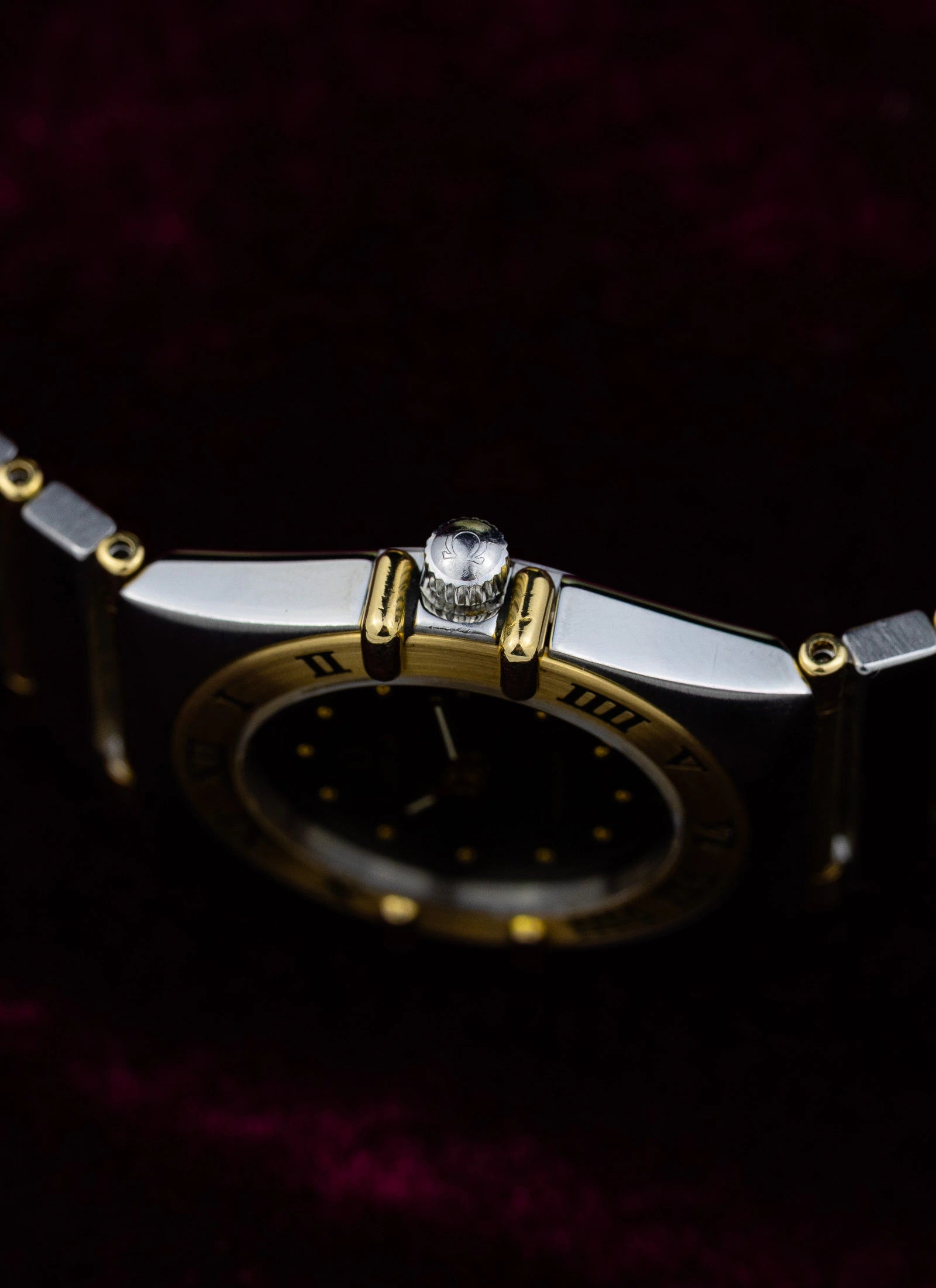 1980s Lady Omega Constellation Bicolor 795.1080